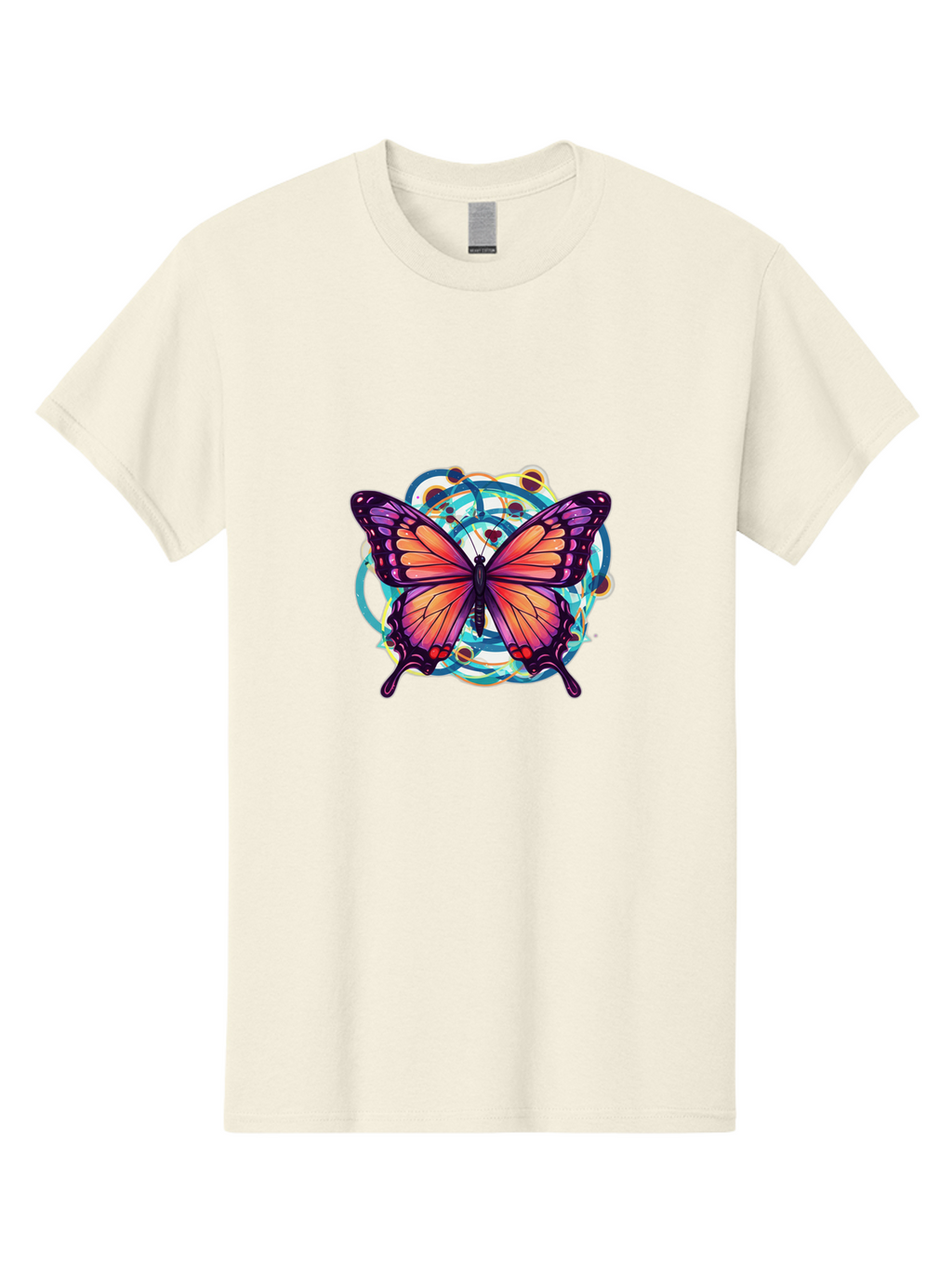 Butterfly-29 Men'S Graphic Tee, 100% Cotton, Comfortable Casual Summer Wear, Machine Washable, Vintage Camera, Old Camera, Antique Camera, Black Camera, Classic Photography, Photography Equipment, Nostalgic Device, Film Camera, Camera Art Bah662
