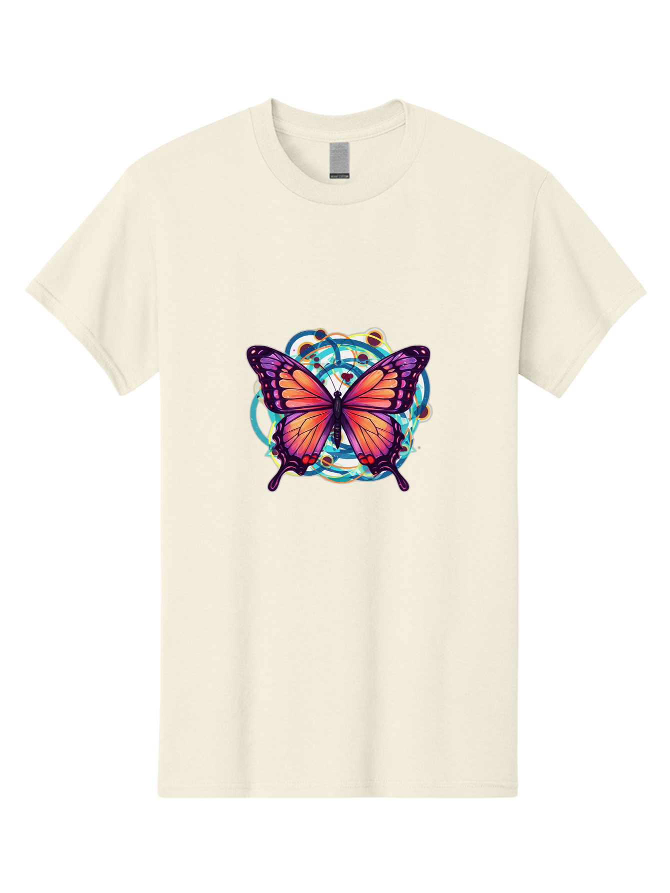 Butterfly-29 Men'S Graphic Tee, 100% Cotton, Comfortable Casual Summer Wear, Machine Washable, Vintage Camera, Old Camera, Antique Camera, Black Camera, Classic Photography, Photography Equipment, Nostalgic Device, Film Camera, Camera Art Bah662
