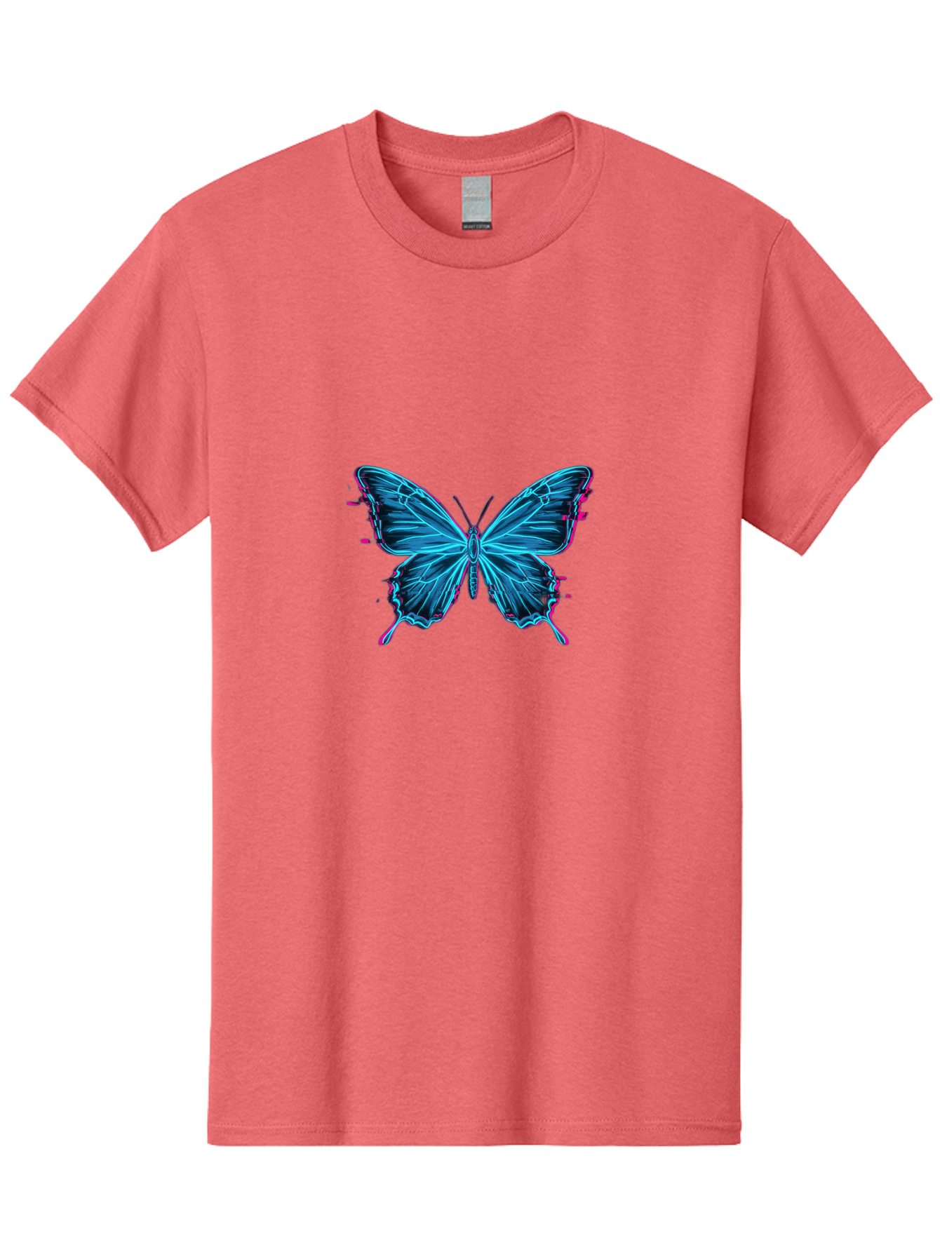 Butterfly-5 Men'S Graphic Tee, 100% Cotton, Comfortable Casual Summer Wear, Machine Washable, Vintage Camera, Old Camera, Antique Camera, Black Camera, Classic Photography, Photography Equipment, Nostalgic Device, Film Camera, Camera Art Bah665