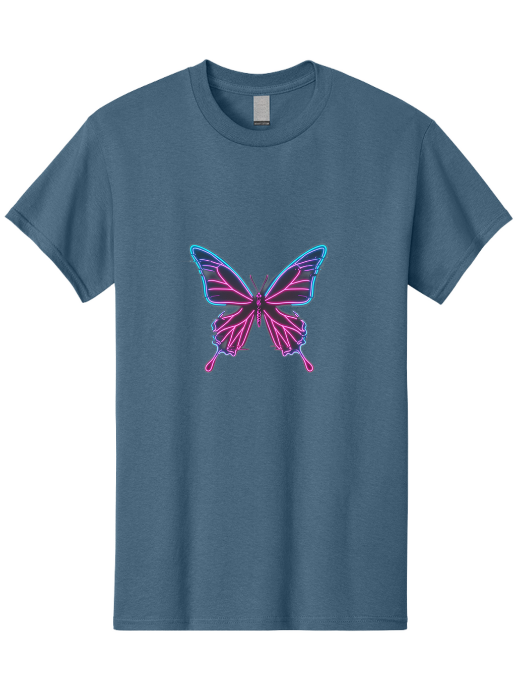 Butterfly-6 Men'S Graphic Tee, 100% Cotton, Comfortable Casual Summer Wear, Machine Washable, Vintage Camera, Old Camera, Antique Camera, Black Camera, Classic Photography, Photography Equipment, Nostalgic Device, Film Camera, Camera Art Bah666