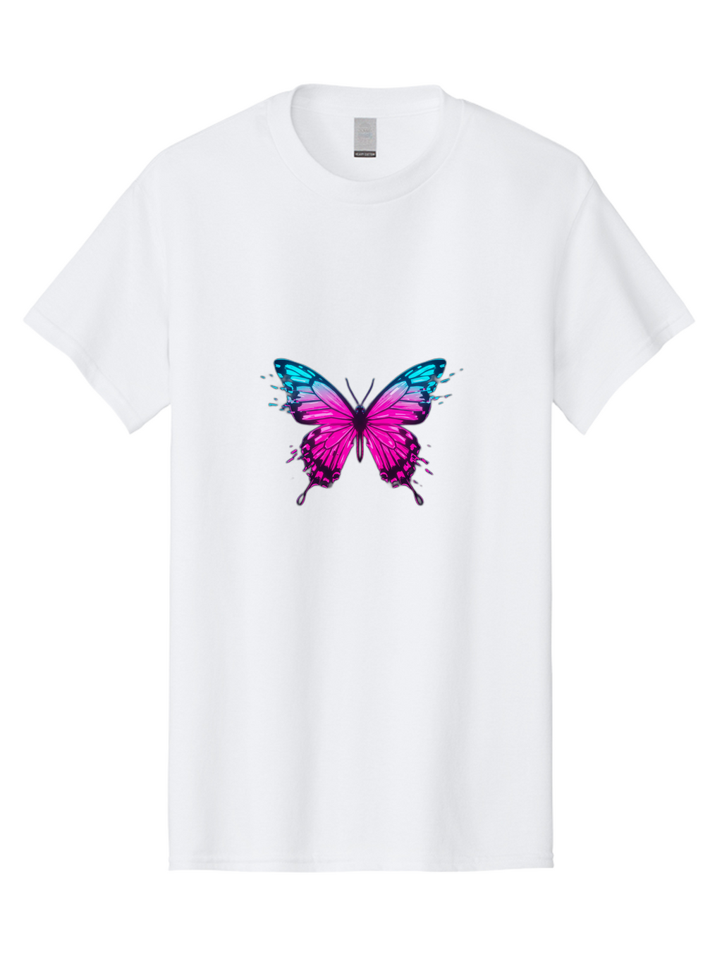 Butterfly-8 Men'S Graphic Tee, 100% Cotton, Comfortable Casual Summer Wear, Machine Washable, Vintage Camera, Old Camera, Antique Camera, Black Camera, Classic Photography, Photography Equipment, Nostalgic Device, Film Camera, Camera Art Bah668