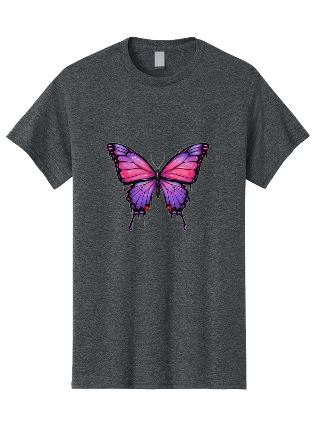 Butterfly-Design Men'S Graphic Tee, 100% Cotton, Comfortable Casual Summer Wear, Machine Washable, Vintage Camera, Old Camera, Antique Camera, Black Camera, Classic Photography, Photography Equipment, Nostalgic Device, Film Camera, Camera Art Bah670