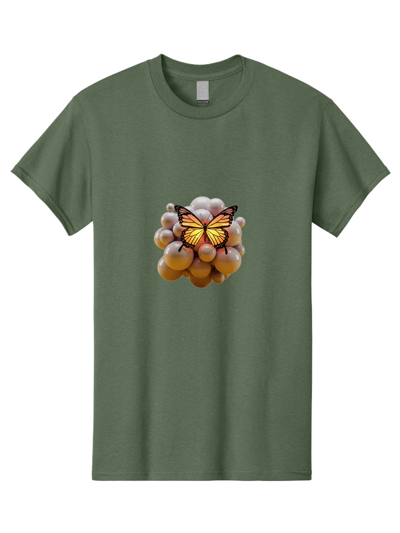 Butterfly-On-Bubbles Men'S Graphic Tee, 100% Cotton, Comfortable Casual Summer Wear, Machine Washable, Vintage Camera, Old Camera, Antique Camera, Black Camera, Classic Photography, Photography Equipment, Nostalgic Device, Film Camera, Bah672