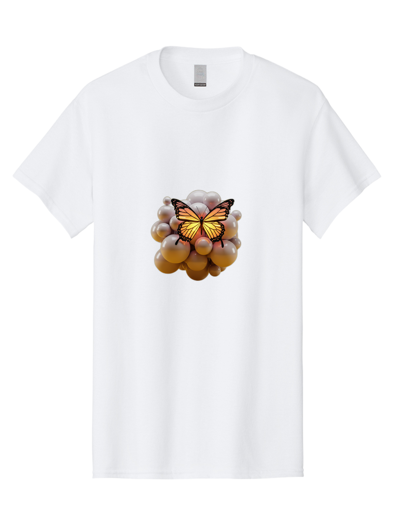 Butterfly-On-Bubbles Men'S Graphic Tee, 100% Cotton, Comfortable Casual Summer Wear, Machine Washable, Vintage Camera, Old Camera, Antique Camera, Black Camera, Classic Photography, Photography Equipment, Nostalgic Device, Film Camera, Bah672