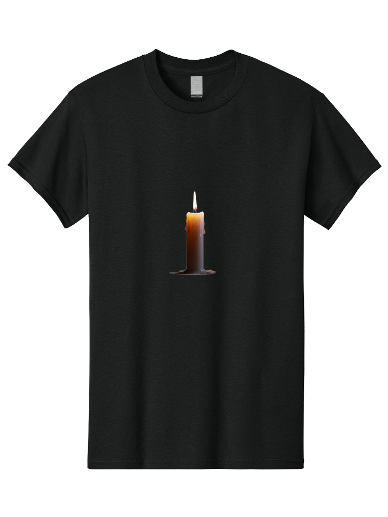Candle-1 Men'S Graphic Tee, 100% Cotton, Comfortable Casual Summer Wear, Machine Washable, Vintage Camera, Old Camera, Antique Camera, Black Camera, Classic Photography, Photography Equipment, Nostalgic Device, Film Camera, Camera Art Bah675