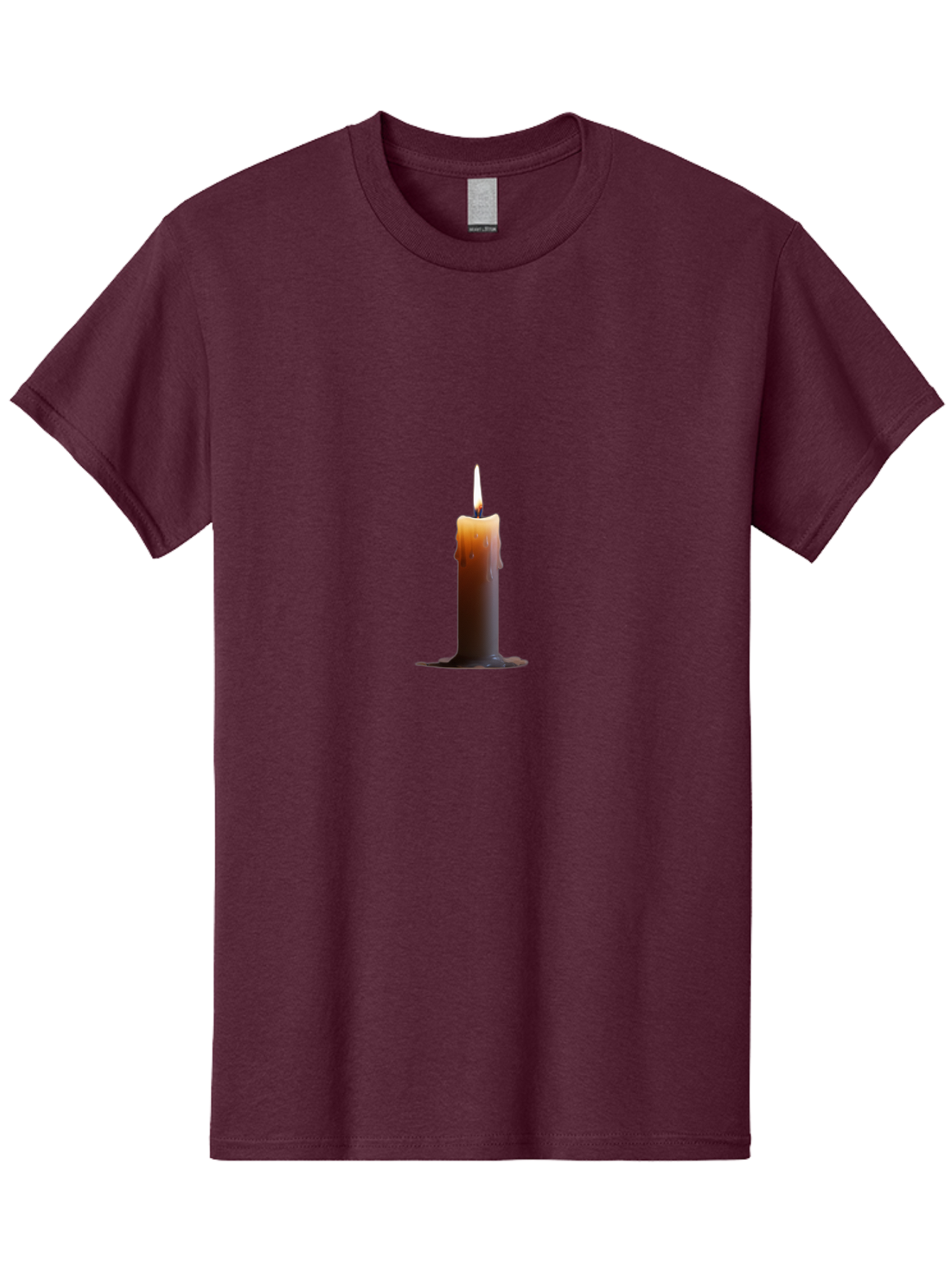 Candle-1 Men'S Graphic Tee, 100% Cotton, Comfortable Casual Summer Wear, Machine Washable, Vintage Camera, Old Camera, Antique Camera, Black Camera, Classic Photography, Photography Equipment, Nostalgic Device, Film Camera, Camera Art Bah675