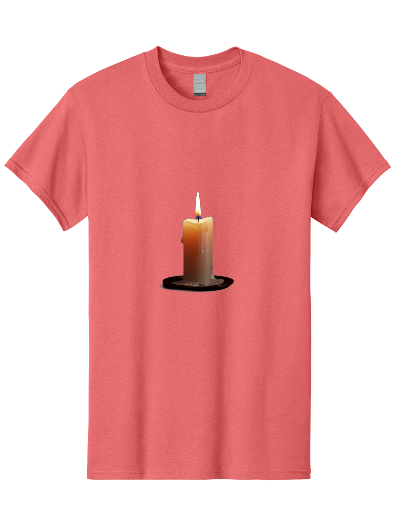 Candle-2 Men'S Graphic Tee, 100% Cotton, Comfortable Casual Summer Wear, Machine Washable, Vintage Camera, Old Camera, Antique Camera, Black Camera, Classic Photography, Photography Equipment, Nostalgic Device, Film Camera, Camera Art Bah676