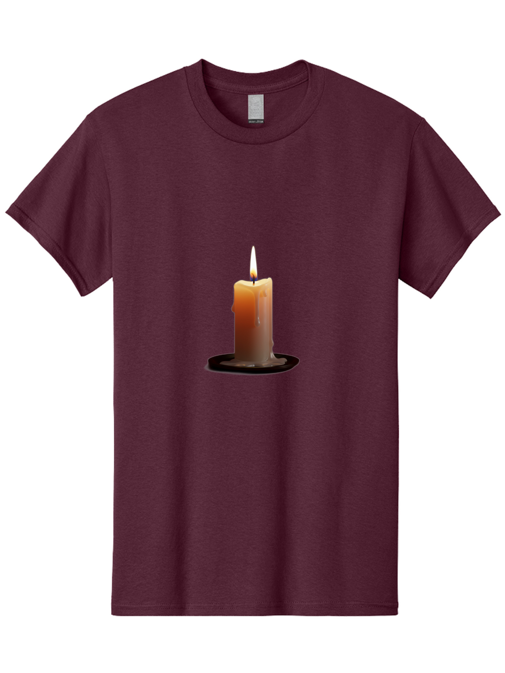 Candle-2 Men'S Graphic Tee, 100% Cotton, Comfortable Casual Summer Wear, Machine Washable, Vintage Camera, Old Camera, Antique Camera, Black Camera, Classic Photography, Photography Equipment, Nostalgic Device, Film Camera, Camera Art Bah676