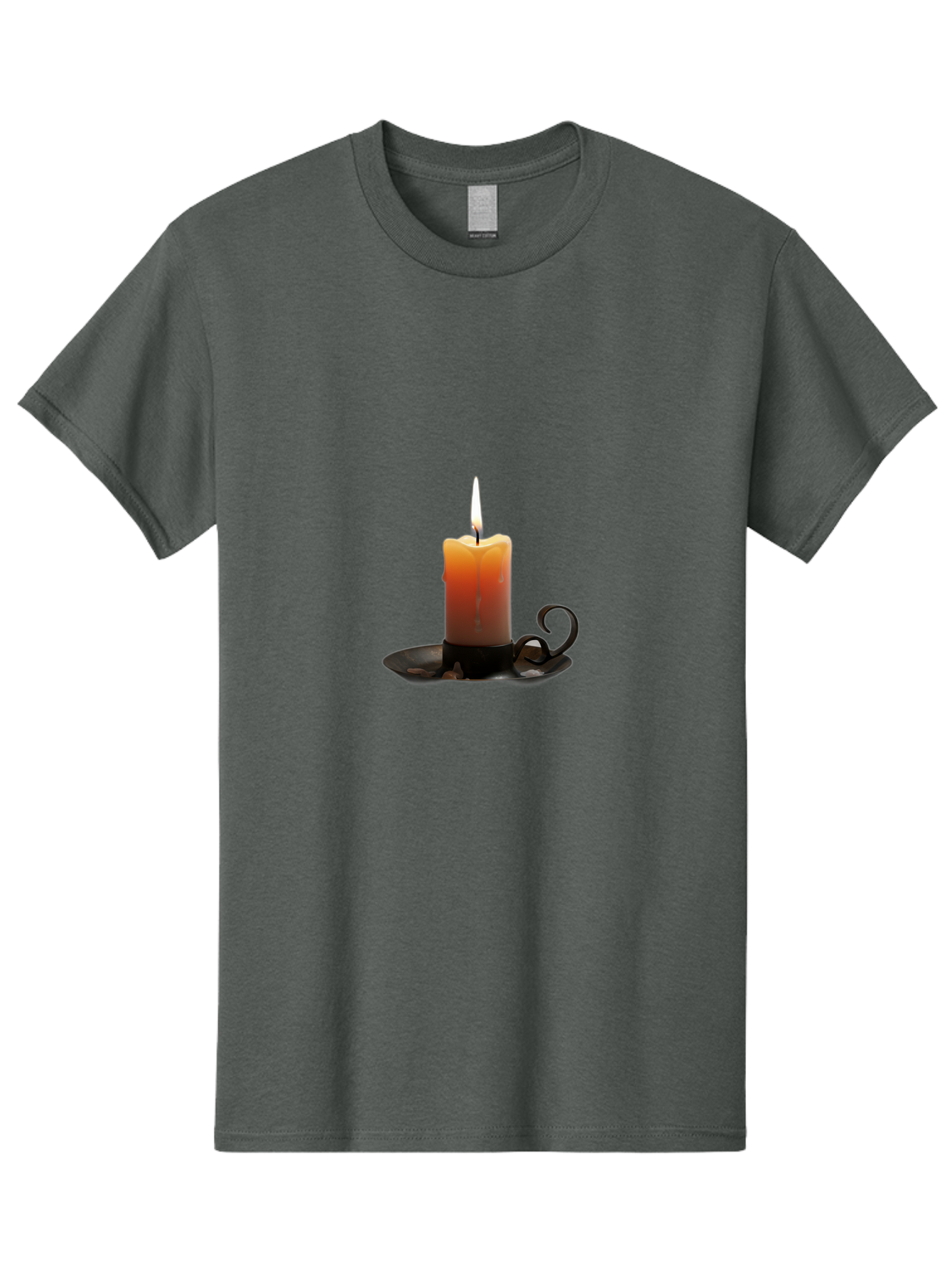 Candle-3 Men'S Graphic Tee, 100% Cotton, Comfortable Casual Summer Wear, Machine Washable, Vintage Camera, Old Camera, Antique Camera, Black Camera, Classic Photography, Photography Equipment, Nostalgic Device, Film Camera, Camera Art Bah677