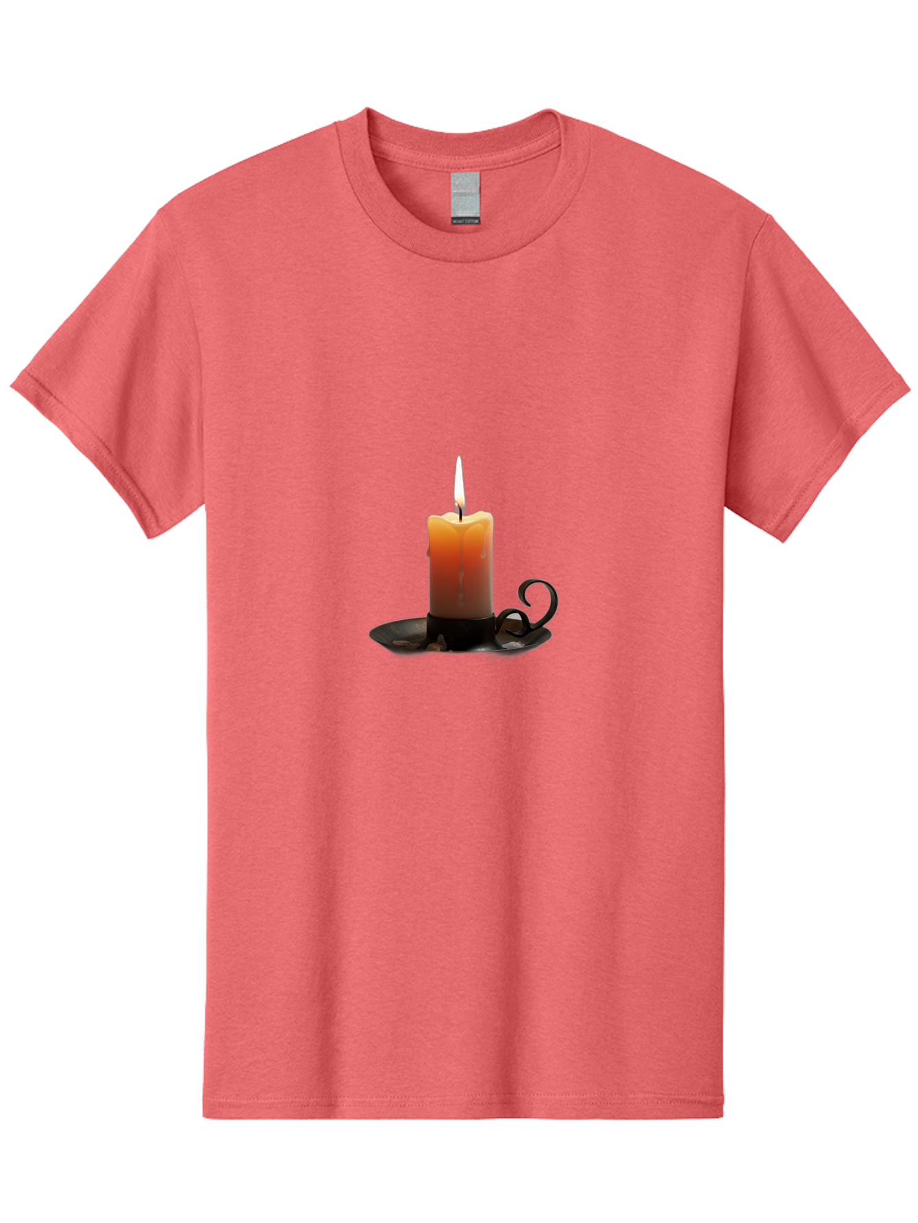 Candle-3 Men'S Graphic Tee, 100% Cotton, Comfortable Casual Summer Wear, Machine Washable, Vintage Camera, Old Camera, Antique Camera, Black Camera, Classic Photography, Photography Equipment, Nostalgic Device, Film Camera, Camera Art Bah677