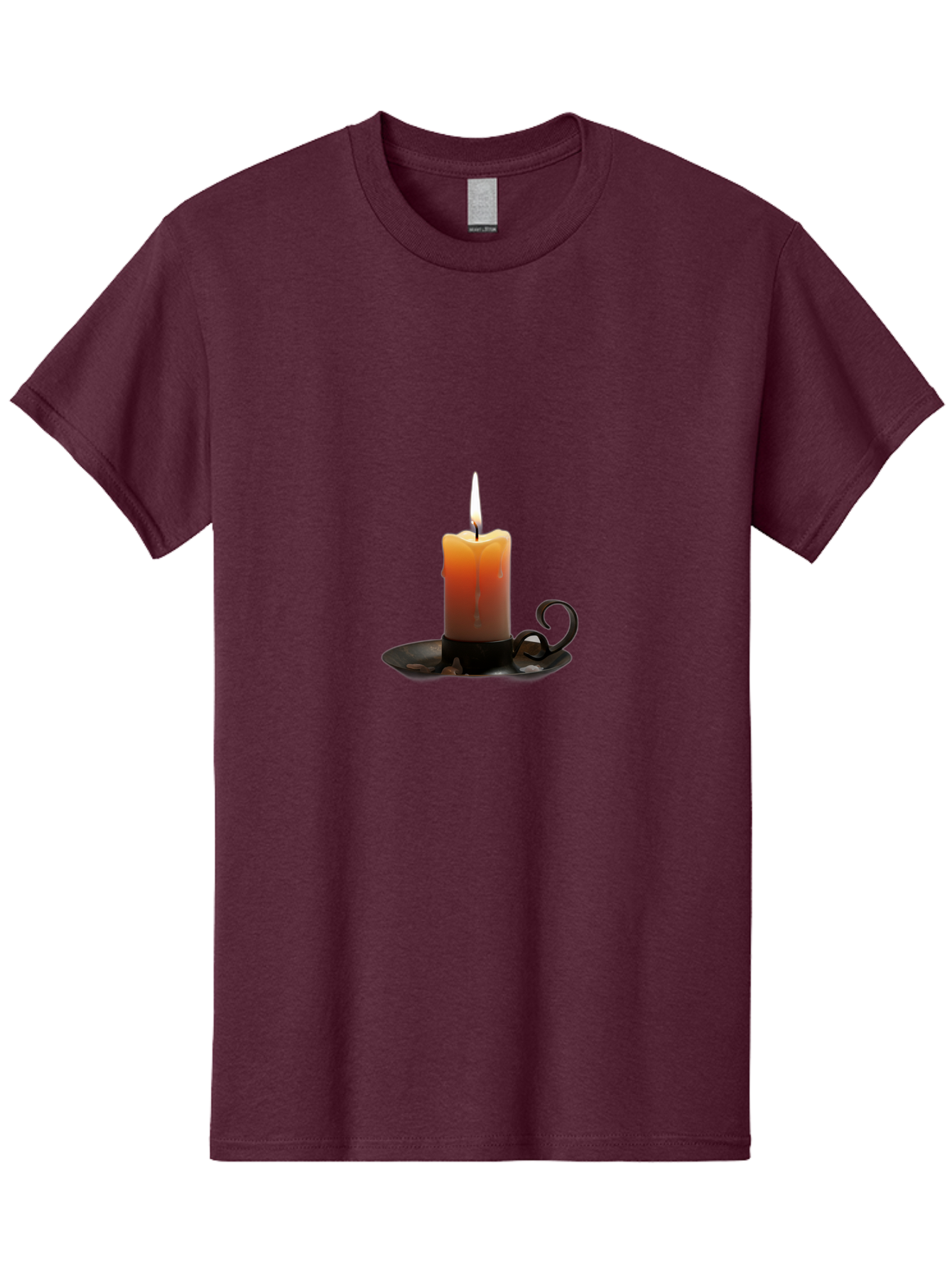 Candle-3 Men'S Graphic Tee, 100% Cotton, Comfortable Casual Summer Wear, Machine Washable, Vintage Camera, Old Camera, Antique Camera, Black Camera, Classic Photography, Photography Equipment, Nostalgic Device, Film Camera, Camera Art Bah677