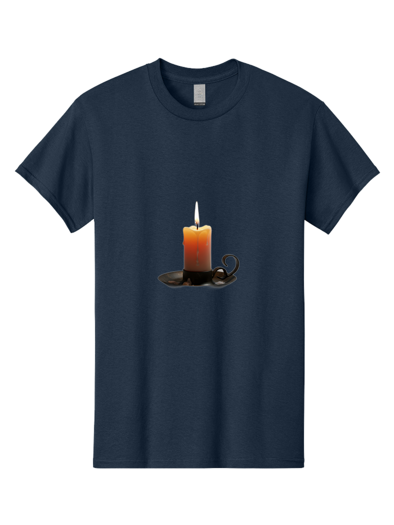 Candle-3 Men'S Graphic Tee, 100% Cotton, Comfortable Casual Summer Wear, Machine Washable, Vintage Camera, Old Camera, Antique Camera, Black Camera, Classic Photography, Photography Equipment, Nostalgic Device, Film Camera, Camera Art Bah677