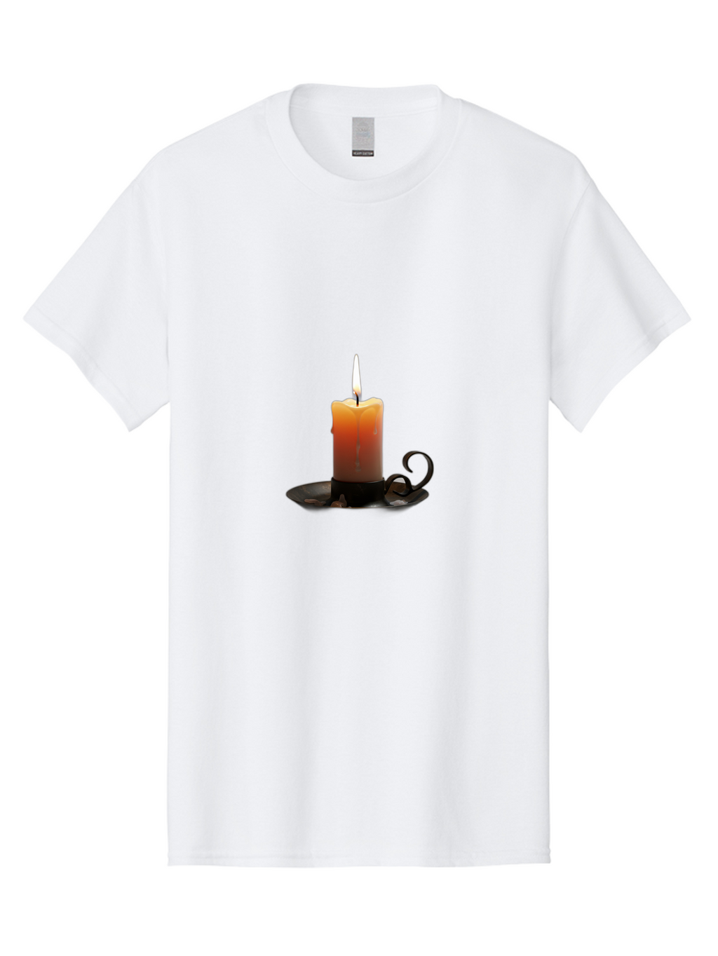 Candle-3 Men'S Graphic Tee, 100% Cotton, Comfortable Casual Summer Wear, Machine Washable, Vintage Camera, Old Camera, Antique Camera, Black Camera, Classic Photography, Photography Equipment, Nostalgic Device, Film Camera, Camera Art Bah677