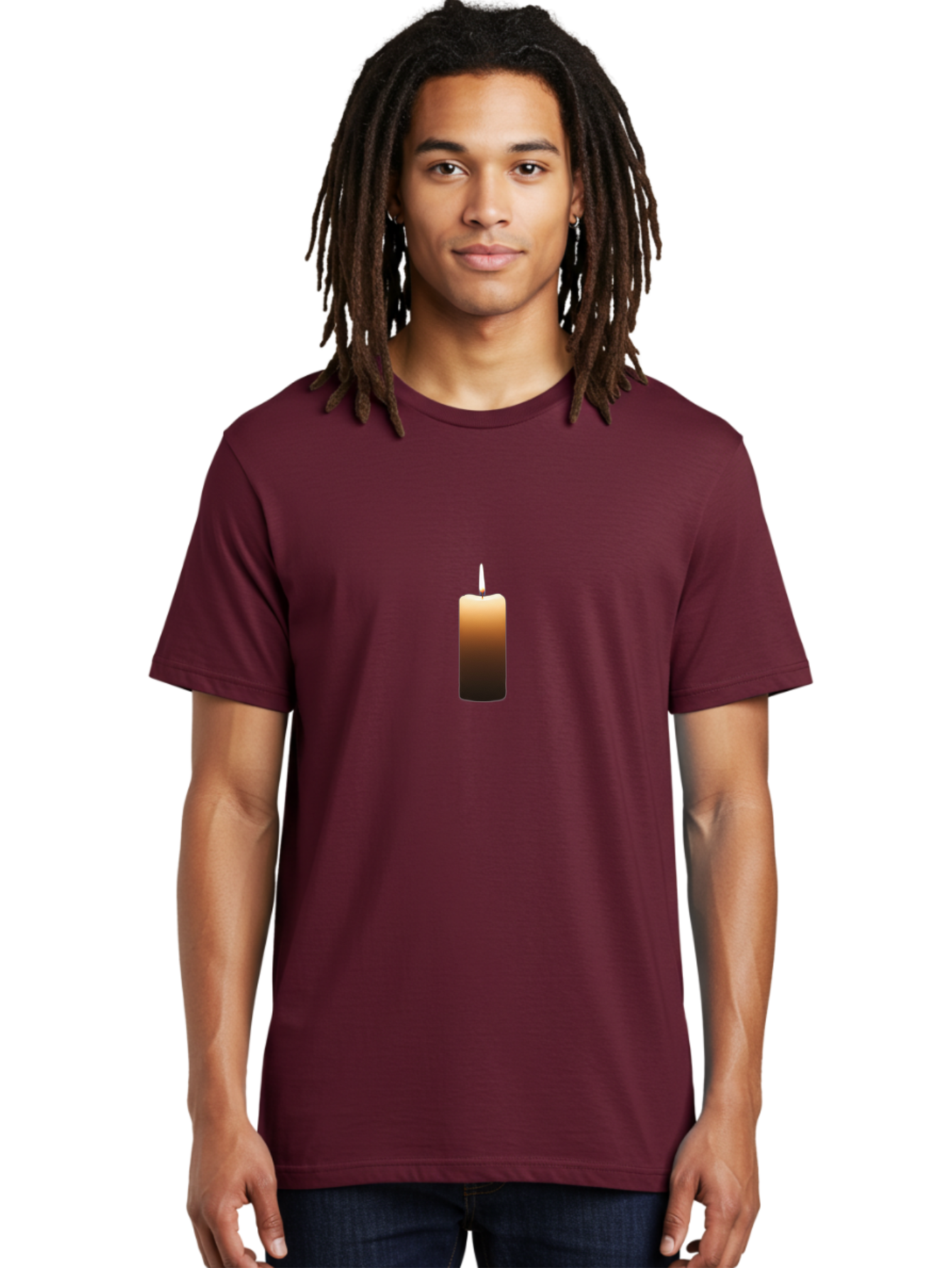 Candle-4 Men'S Graphic Tee, 100% Cotton, Comfortable Casual Summer Wear, Machine Washable, Vintage Camera, Old Camera, Antique Camera, Black Camera, Classic Photography, Photography Equipment, Nostalgic Device, Film Camera, Camera Art Bah678