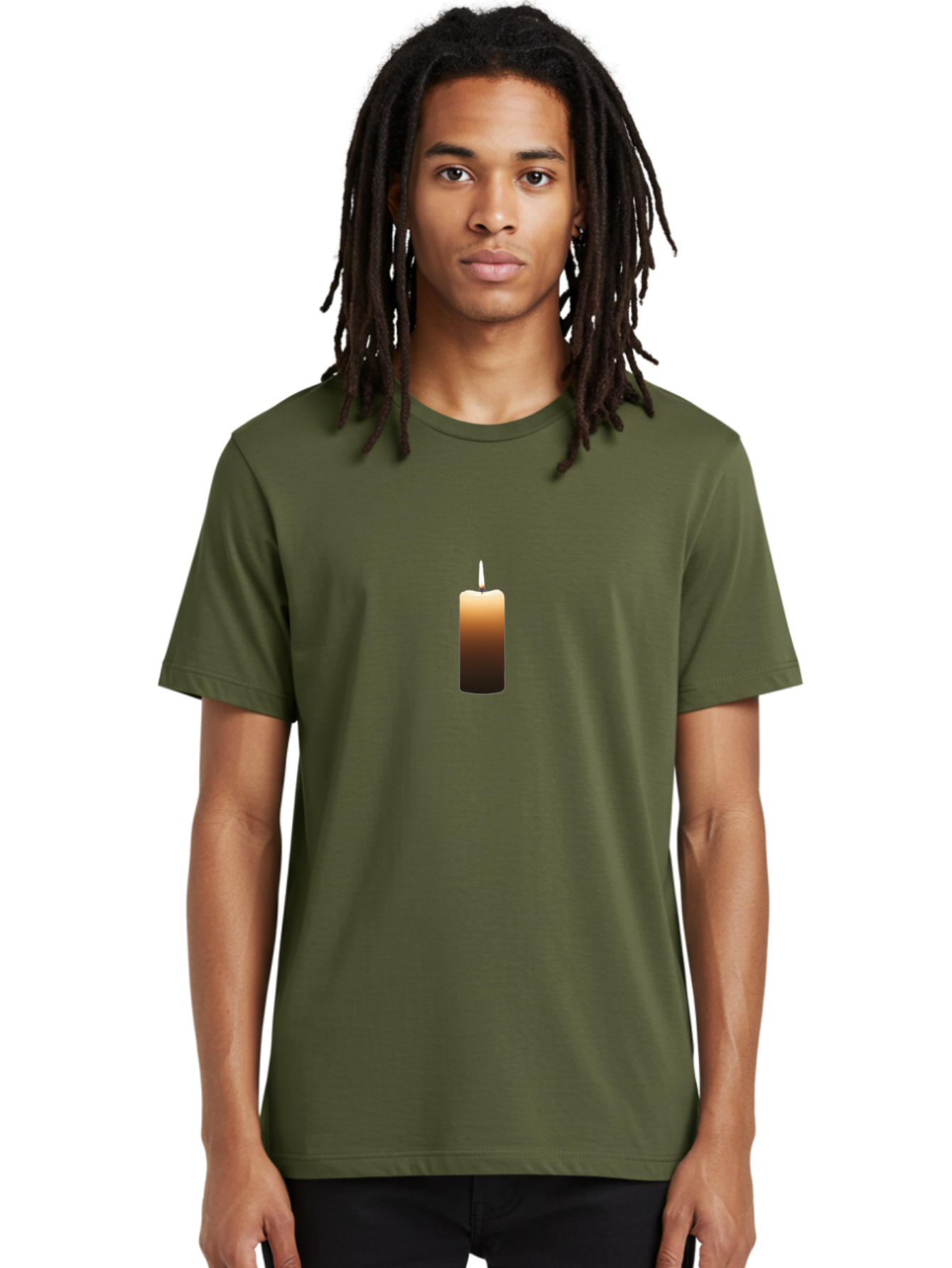 Candle-4 Men'S Graphic Tee, 100% Cotton, Comfortable Casual Summer Wear, Machine Washable, Vintage Camera, Old Camera, Antique Camera, Black Camera, Classic Photography, Photography Equipment, Nostalgic Device, Film Camera, Camera Art Bah678