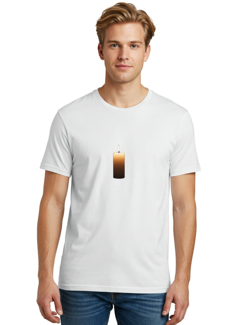 Candle-4 Men'S Graphic Tee, 100% Cotton, Comfortable Casual Summer Wear, Machine Washable, Vintage Camera, Old Camera, Antique Camera, Black Camera, Classic Photography, Photography Equipment, Nostalgic Device, Film Camera, Camera Art Bah678