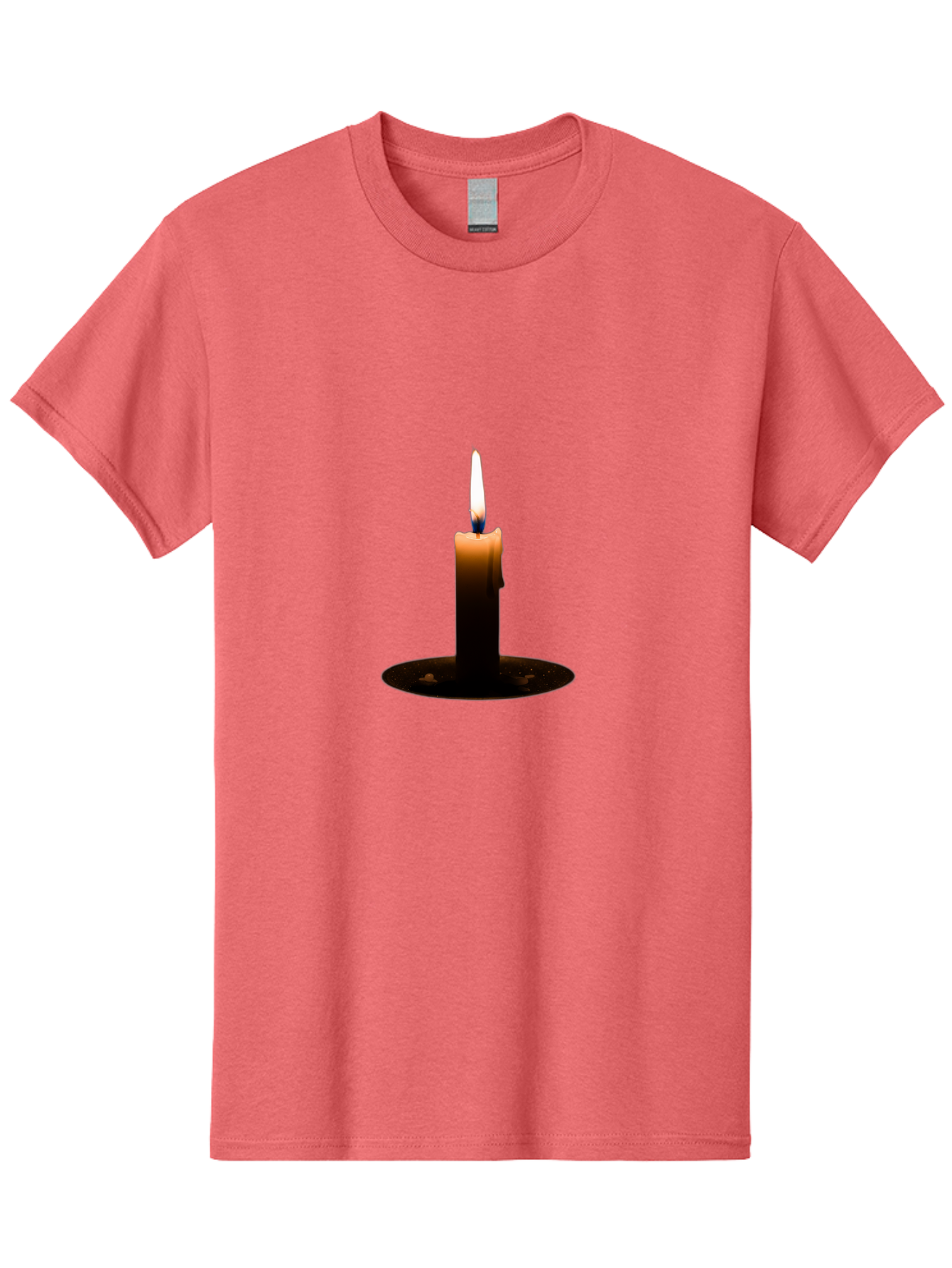 Candle-5 Men'S Graphic Tee, 100% Cotton, Comfortable Casual Summer Wear, Machine Washable, Vintage Camera, Old Camera, Antique Camera, Black Camera, Classic Photography, Photography Equipment, Nostalgic Device, Film Camera, Camera Art Bah679