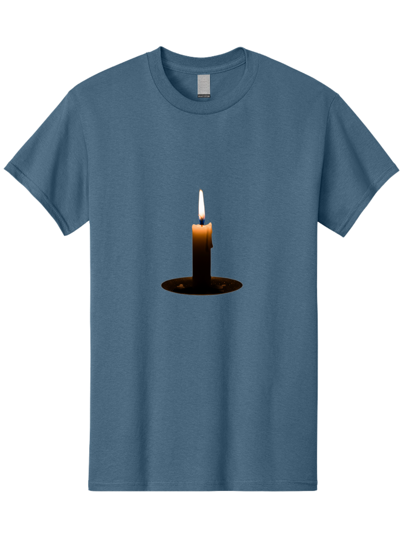 Candle-5 Men'S Graphic Tee, 100% Cotton, Comfortable Casual Summer Wear, Machine Washable, Vintage Camera, Old Camera, Antique Camera, Black Camera, Classic Photography, Photography Equipment, Nostalgic Device, Film Camera, Camera Art Bah679