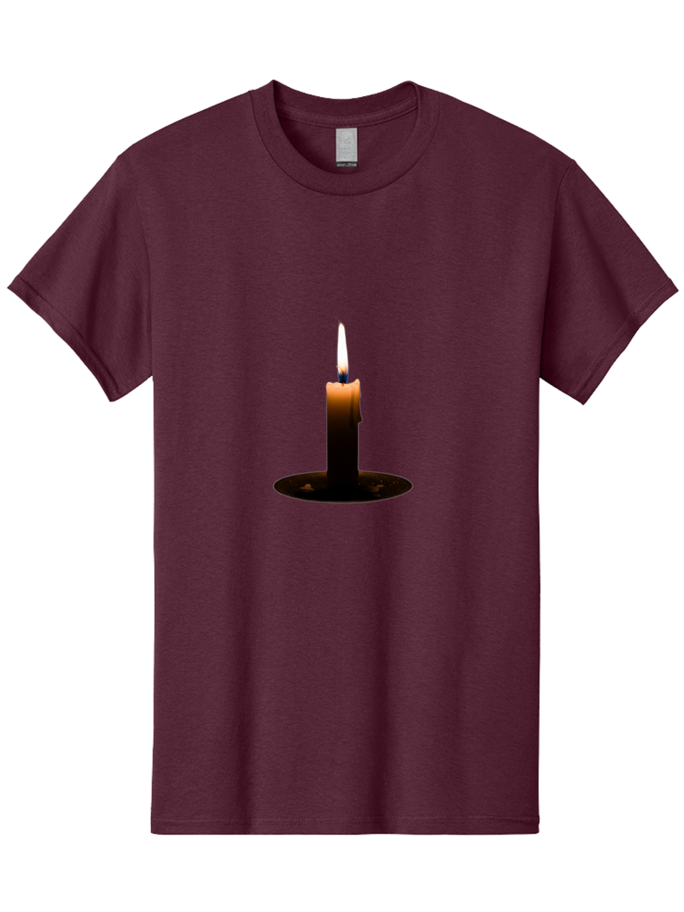 Candle-5 Men'S Graphic Tee, 100% Cotton, Comfortable Casual Summer Wear, Machine Washable, Vintage Camera, Old Camera, Antique Camera, Black Camera, Classic Photography, Photography Equipment, Nostalgic Device, Film Camera, Camera Art Bah679
