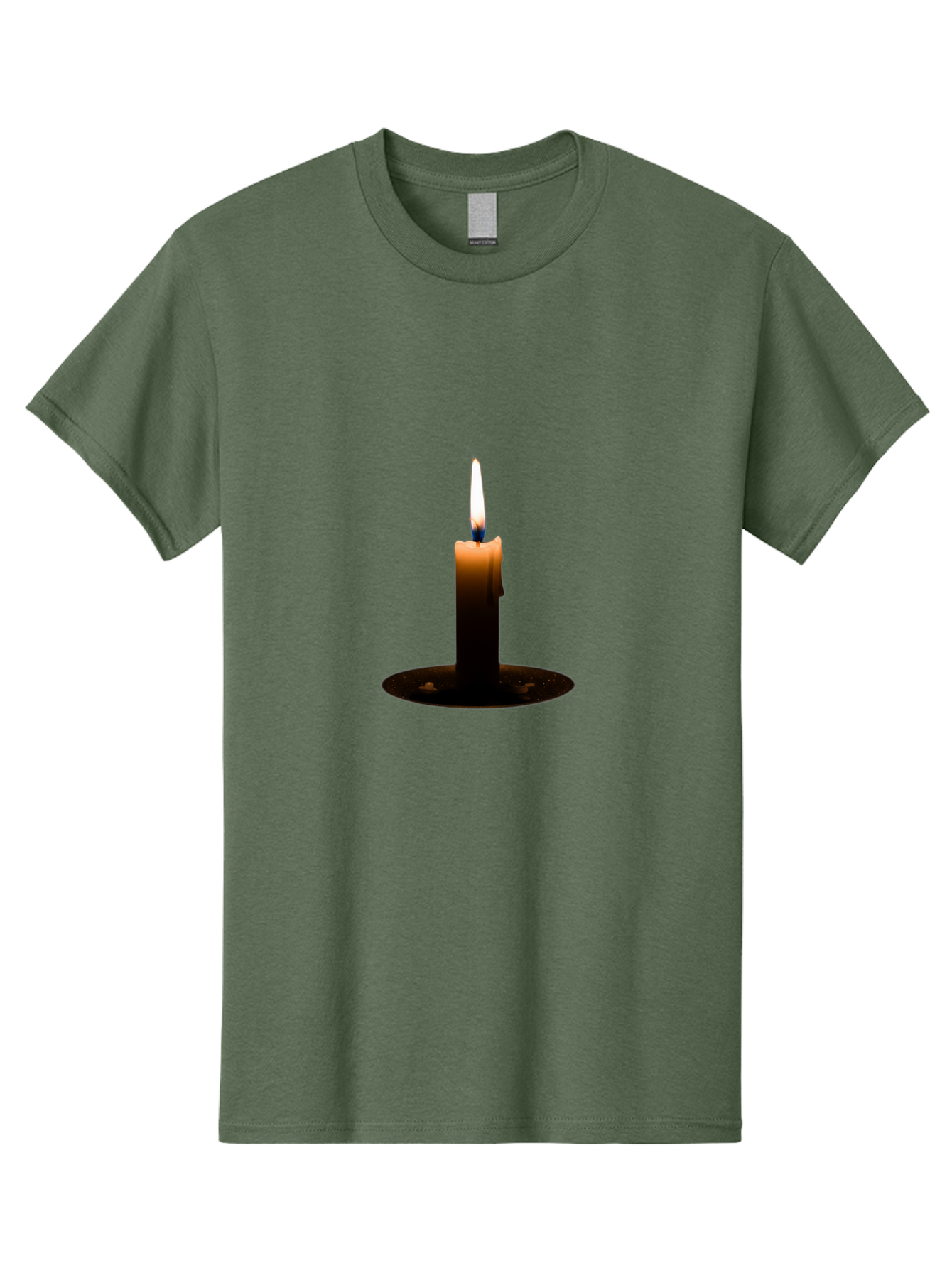 Candle-5 Men'S Graphic Tee, 100% Cotton, Comfortable Casual Summer Wear, Machine Washable, Vintage Camera, Old Camera, Antique Camera, Black Camera, Classic Photography, Photography Equipment, Nostalgic Device, Film Camera, Camera Art Bah679