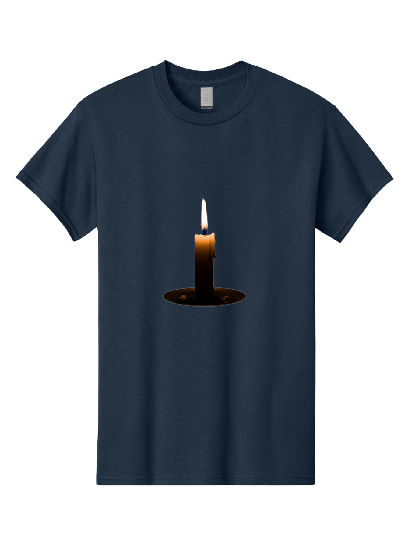 Candle-5 Men'S Graphic Tee, 100% Cotton, Comfortable Casual Summer Wear, Machine Washable, Vintage Camera, Old Camera, Antique Camera, Black Camera, Classic Photography, Photography Equipment, Nostalgic Device, Film Camera, Camera Art Bah679