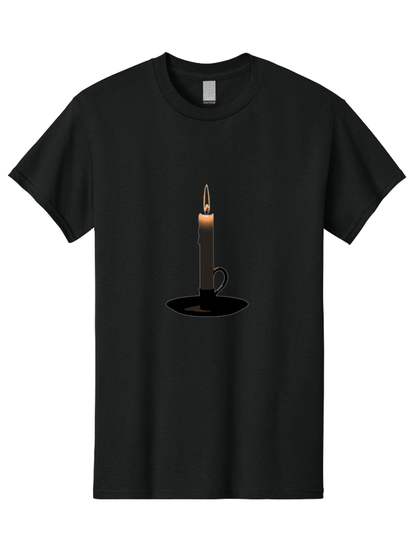 Candle-6 Men'S Graphic Tee, 100% Cotton, Comfortable Casual Summer Wear, Machine Washable, Vintage Camera, Old Camera, Antique Camera, Black Camera, Classic Photography, Photography Equipment, Nostalgic Device, Film Camera, Camera Art Bah680
