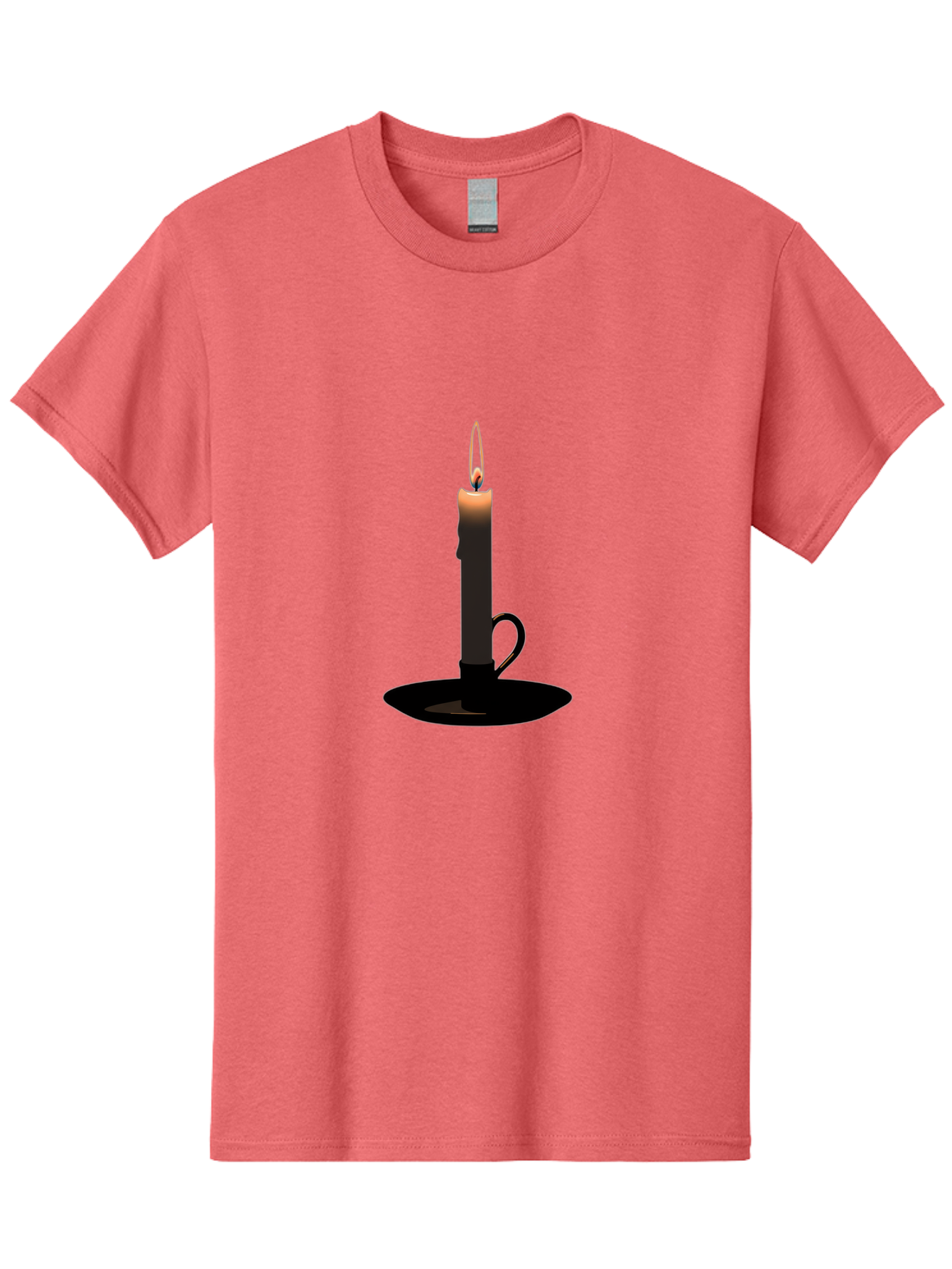 Candle-6 Men'S Graphic Tee, 100% Cotton, Comfortable Casual Summer Wear, Machine Washable, Vintage Camera, Old Camera, Antique Camera, Black Camera, Classic Photography, Photography Equipment, Nostalgic Device, Film Camera, Camera Art Bah680