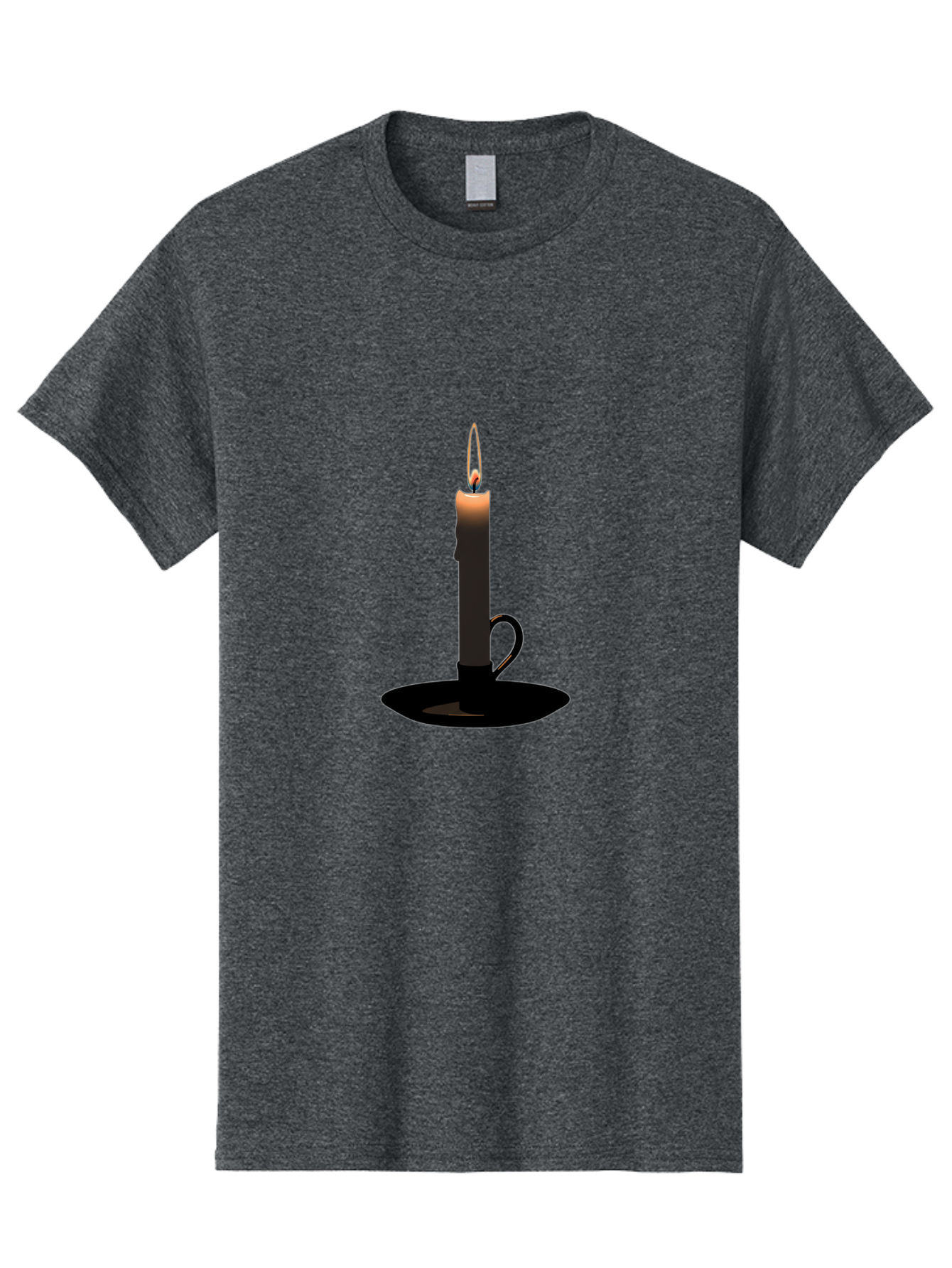 Candle-6 Men'S Graphic Tee, 100% Cotton, Comfortable Casual Summer Wear, Machine Washable, Vintage Camera, Old Camera, Antique Camera, Black Camera, Classic Photography, Photography Equipment, Nostalgic Device, Film Camera, Camera Art Bah680