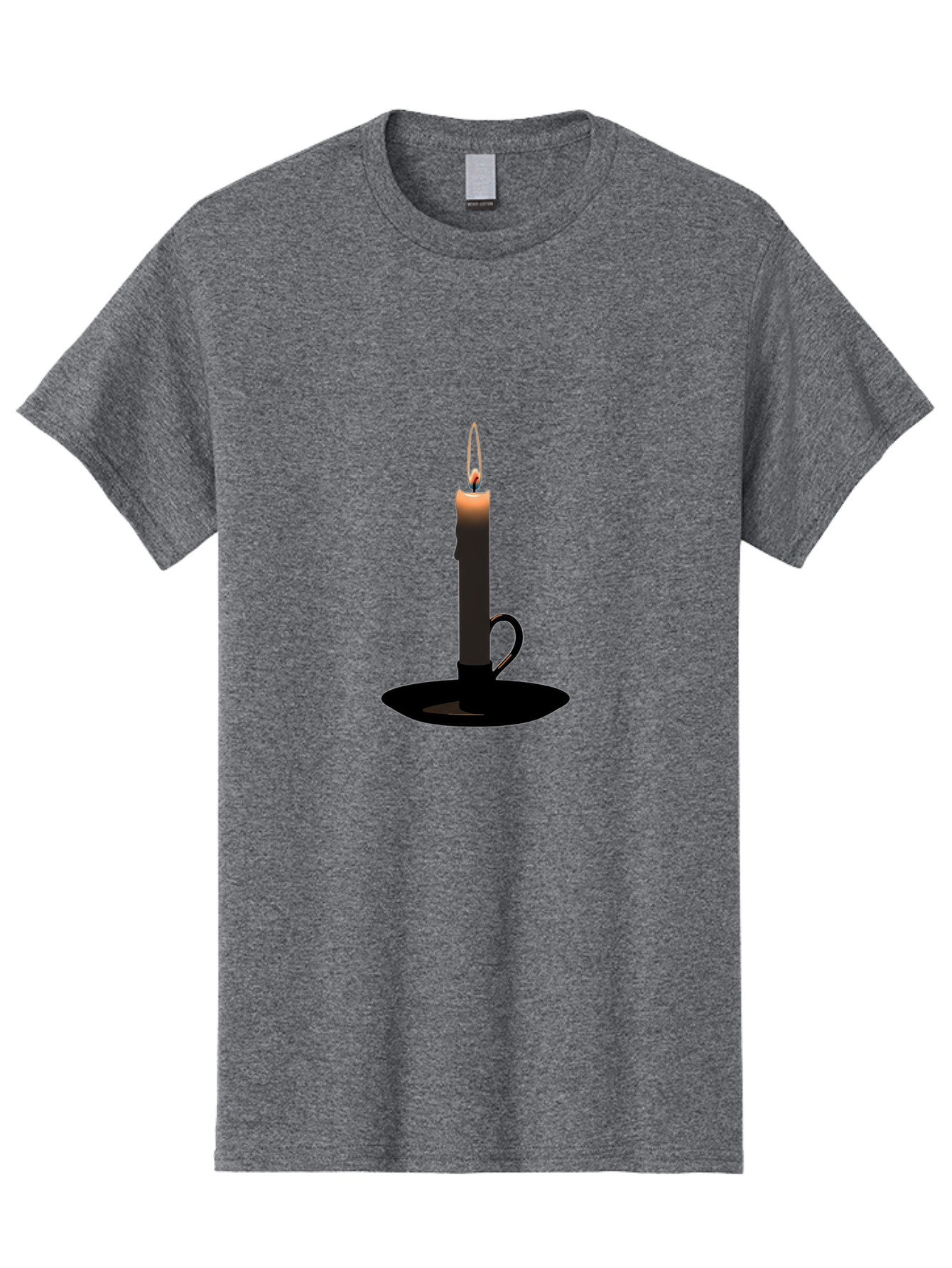 Candle-6 Men'S Graphic Tee, 100% Cotton, Comfortable Casual Summer Wear, Machine Washable, Vintage Camera, Old Camera, Antique Camera, Black Camera, Classic Photography, Photography Equipment, Nostalgic Device, Film Camera, Camera Art Bah680