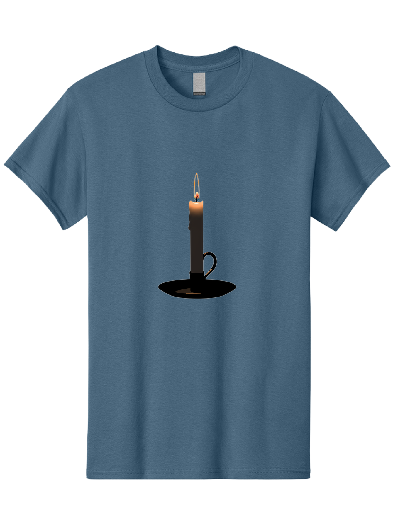 Candle-6 Men'S Graphic Tee, 100% Cotton, Comfortable Casual Summer Wear, Machine Washable, Vintage Camera, Old Camera, Antique Camera, Black Camera, Classic Photography, Photography Equipment, Nostalgic Device, Film Camera, Camera Art Bah680