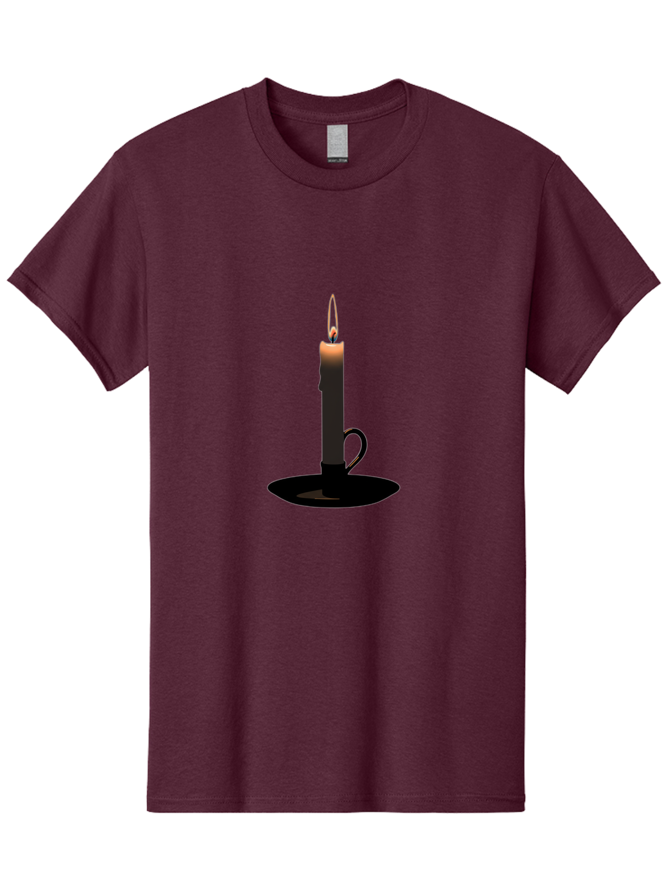 Candle-6 Men'S Graphic Tee, 100% Cotton, Comfortable Casual Summer Wear, Machine Washable, Vintage Camera, Old Camera, Antique Camera, Black Camera, Classic Photography, Photography Equipment, Nostalgic Device, Film Camera, Camera Art Bah680