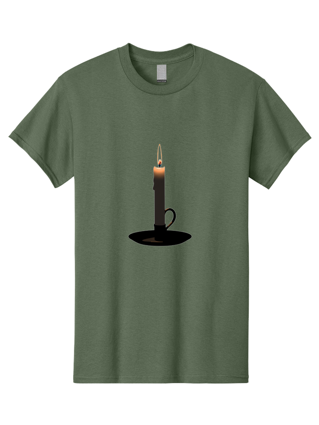 Candle-6 Men'S Graphic Tee, 100% Cotton, Comfortable Casual Summer Wear, Machine Washable, Vintage Camera, Old Camera, Antique Camera, Black Camera, Classic Photography, Photography Equipment, Nostalgic Device, Film Camera, Camera Art Bah680