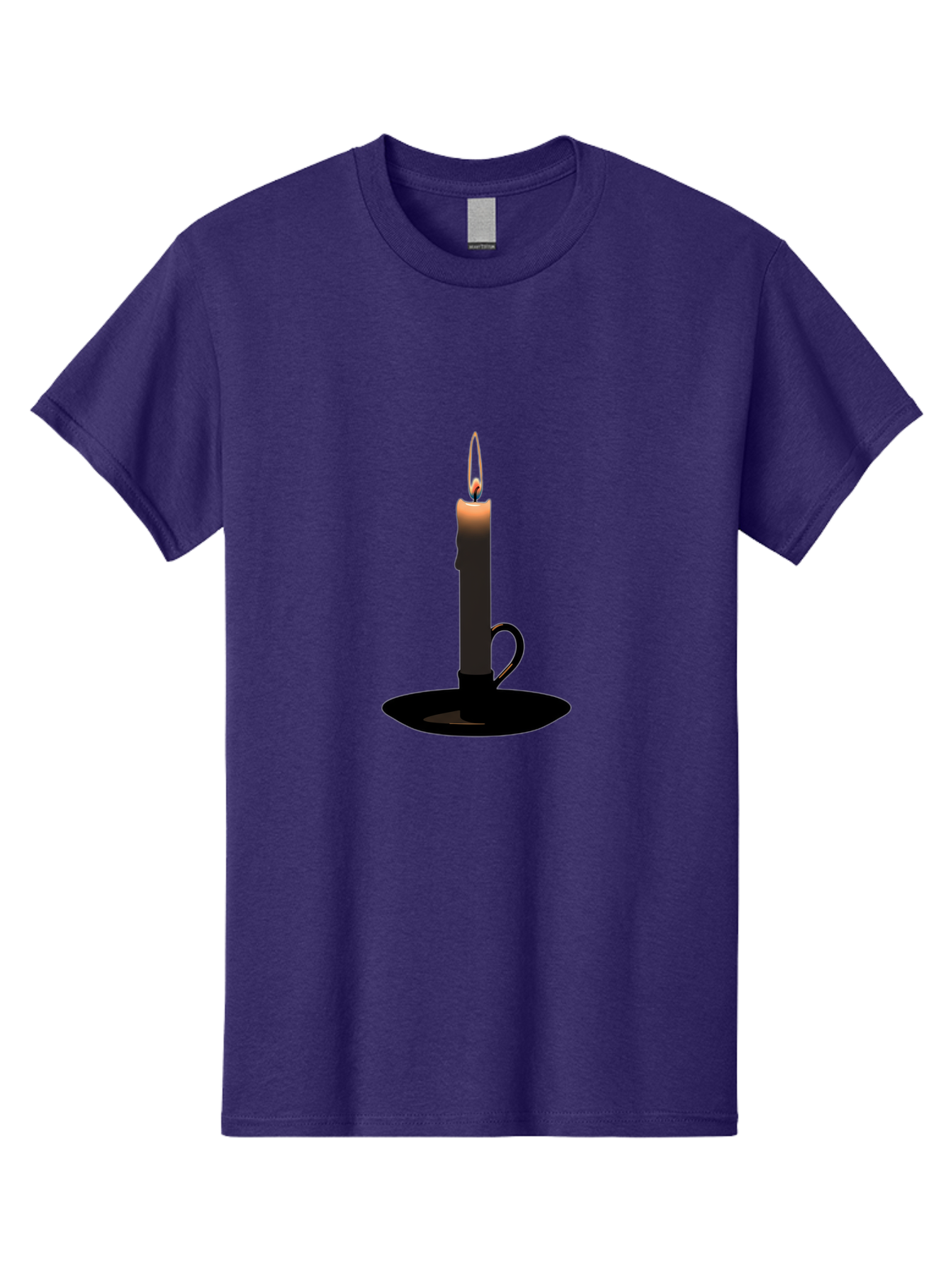 Candle-6 Men'S Graphic Tee, 100% Cotton, Comfortable Casual Summer Wear, Machine Washable, Vintage Camera, Old Camera, Antique Camera, Black Camera, Classic Photography, Photography Equipment, Nostalgic Device, Film Camera, Camera Art Bah680