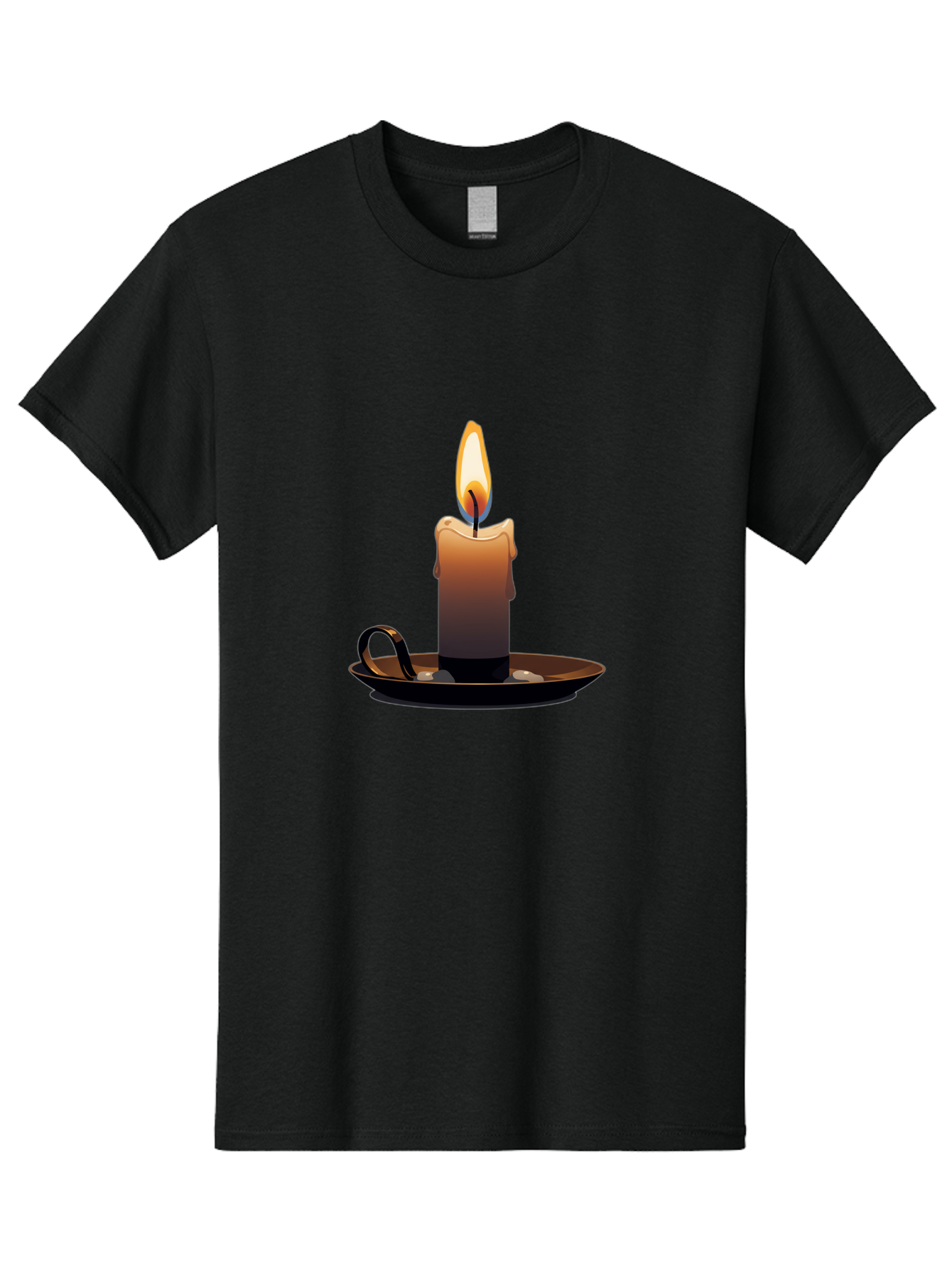 Candle-7 Men'S Graphic Tee, 100% Cotton, Comfortable Casual Summer Wear, Machine Washable, Vintage Camera, Old Camera, Antique Camera, Black Camera, Classic Photography, Photography Equipment, Nostalgic Device, Film Camera, Camera Art Bah681