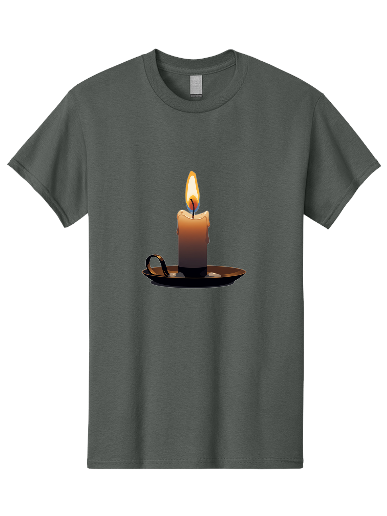 Candle-7 Men'S Graphic Tee, 100% Cotton, Comfortable Casual Summer Wear, Machine Washable, Vintage Camera, Old Camera, Antique Camera, Black Camera, Classic Photography, Photography Equipment, Nostalgic Device, Film Camera, Camera Art Bah681