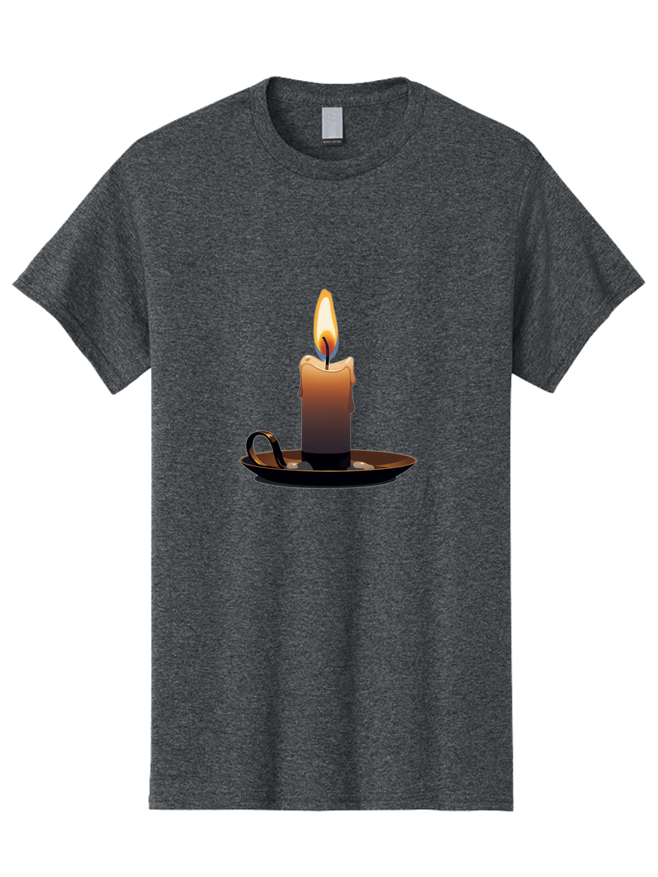 Candle-7 Men'S Graphic Tee, 100% Cotton, Comfortable Casual Summer Wear, Machine Washable, Vintage Camera, Old Camera, Antique Camera, Black Camera, Classic Photography, Photography Equipment, Nostalgic Device, Film Camera, Camera Art Bah681