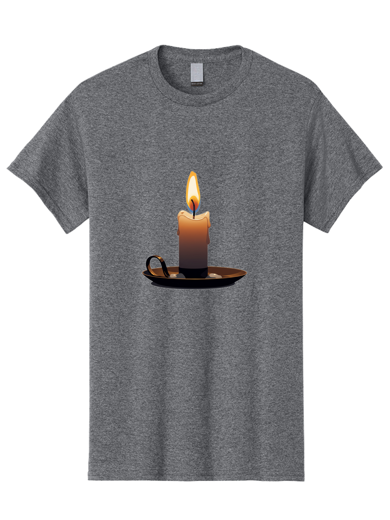 Candle-7 Men'S Graphic Tee, 100% Cotton, Comfortable Casual Summer Wear, Machine Washable, Vintage Camera, Old Camera, Antique Camera, Black Camera, Classic Photography, Photography Equipment, Nostalgic Device, Film Camera, Camera Art Bah681
