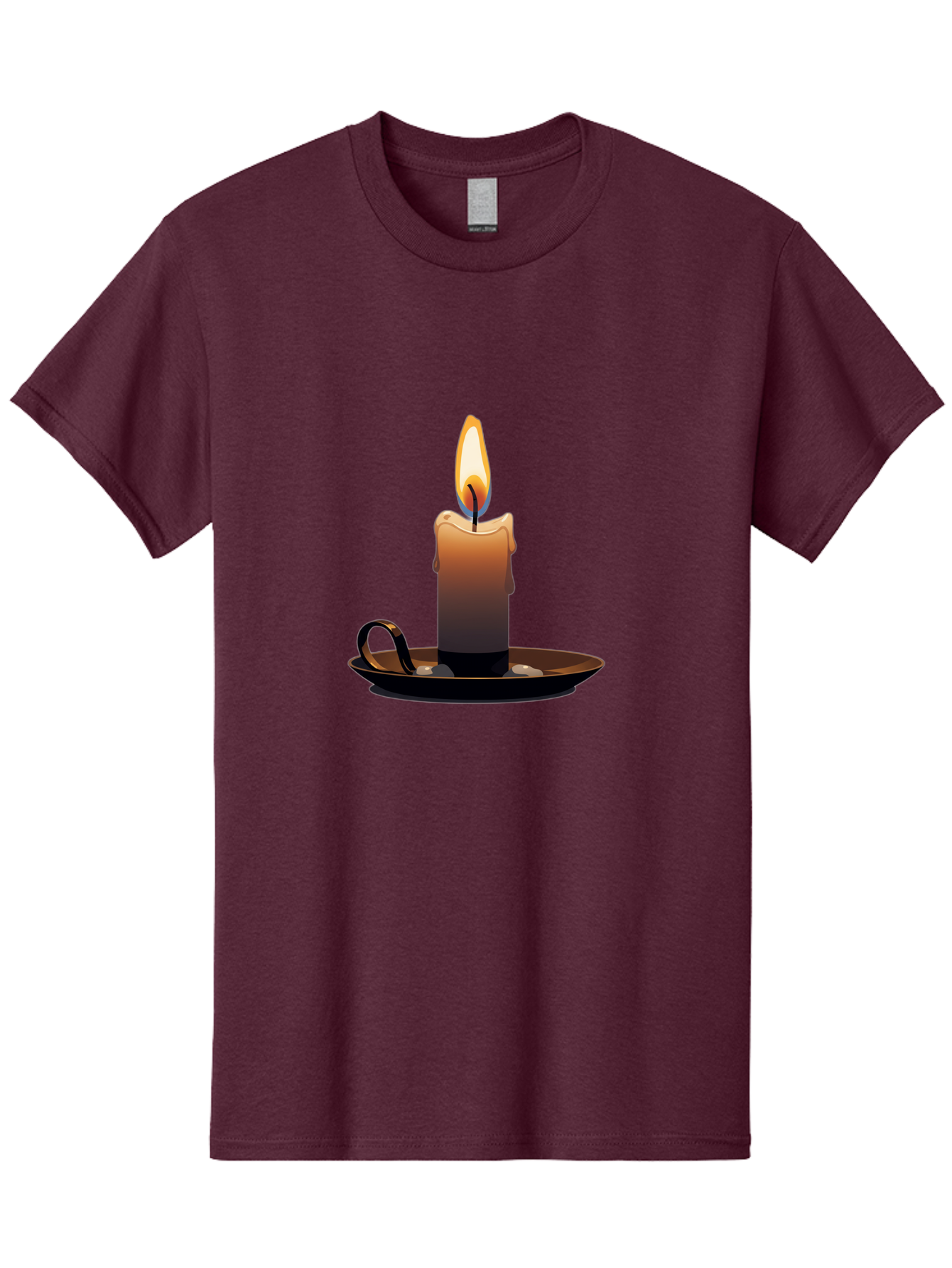 Candle-7 Men'S Graphic Tee, 100% Cotton, Comfortable Casual Summer Wear, Machine Washable, Vintage Camera, Old Camera, Antique Camera, Black Camera, Classic Photography, Photography Equipment, Nostalgic Device, Film Camera, Camera Art Bah681