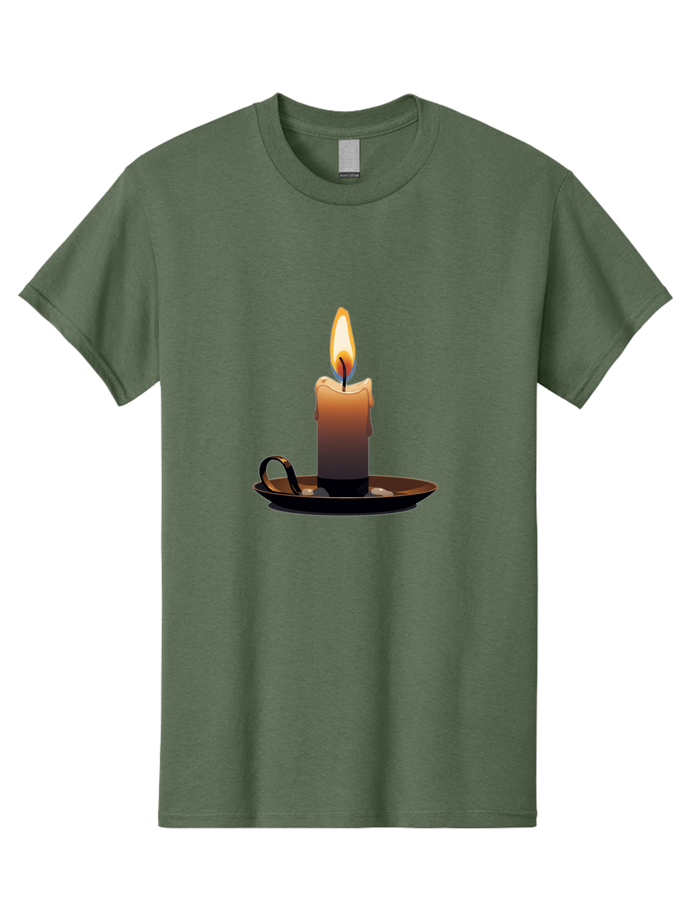 Candle-7 Men'S Graphic Tee, 100% Cotton, Comfortable Casual Summer Wear, Machine Washable, Vintage Camera, Old Camera, Antique Camera, Black Camera, Classic Photography, Photography Equipment, Nostalgic Device, Film Camera, Camera Art Bah681