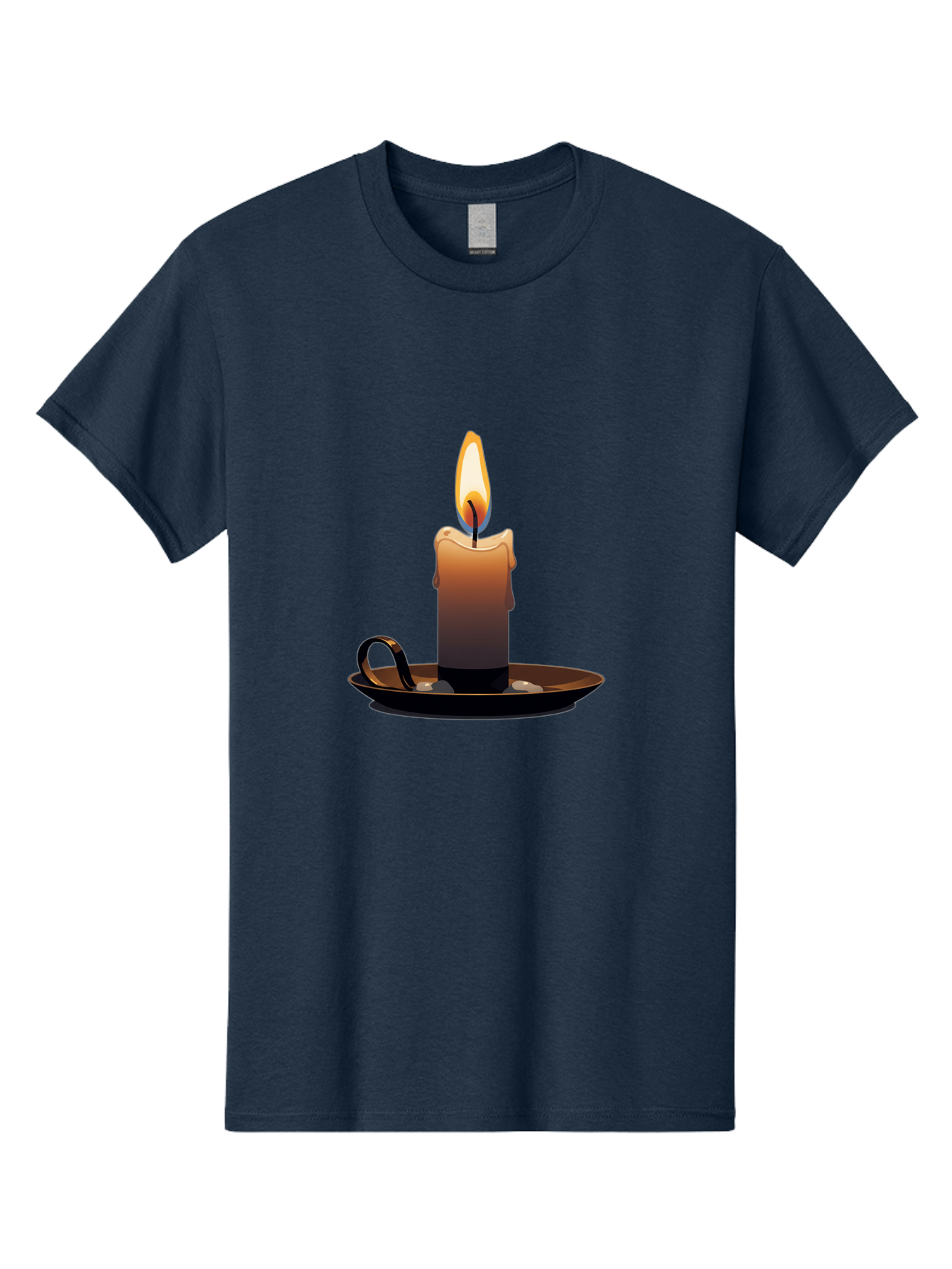 Candle-7 Men'S Graphic Tee, 100% Cotton, Comfortable Casual Summer Wear, Machine Washable, Vintage Camera, Old Camera, Antique Camera, Black Camera, Classic Photography, Photography Equipment, Nostalgic Device, Film Camera, Camera Art Bah681