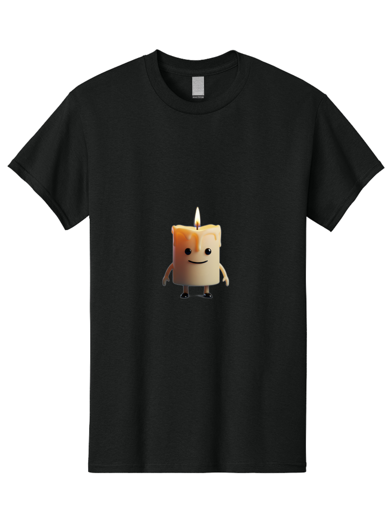 Candle-Character-1 Men'S Graphic Tee, 100% Cotton, Comfortable Casual Summer Wear, Machine Washable, Vintage Camera, Old Camera, Antique Camera, Black Camera, Classic Photography, Photography Equipment, Nostalgic Device, Film Camera, Bah682