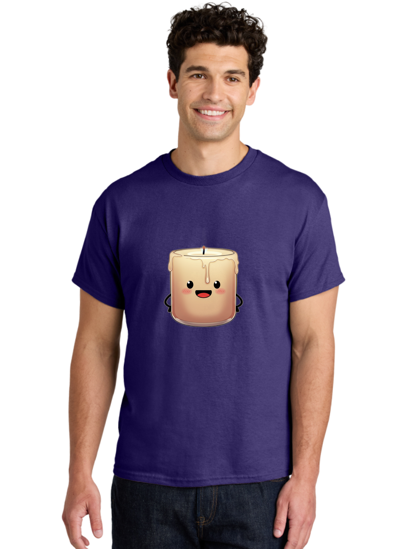 Candle-Character-2 Men'S Graphic Tee, 100% Cotton, Comfortable Casual Summer Wear, Machine Washable, Vintage Camera, Old Camera, Antique Camera, Black Camera, Classic Photography, Photography Equipment, Nostalgic Device, Film Camera, Bah683