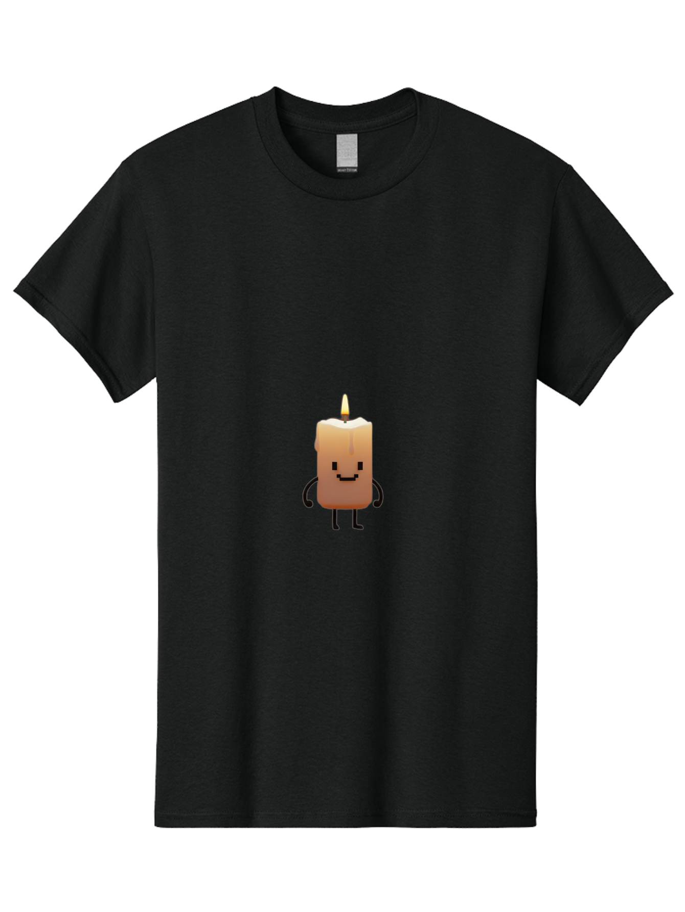 Candle-Character-3 Men'S Graphic Tee, 100% Cotton, Comfortable Casual Summer Wear, Machine Washable, Vintage Camera, Old Camera, Antique Camera, Black Camera, Classic Photography, Photography Equipment, Nostalgic Device, Film Camera, Bah684