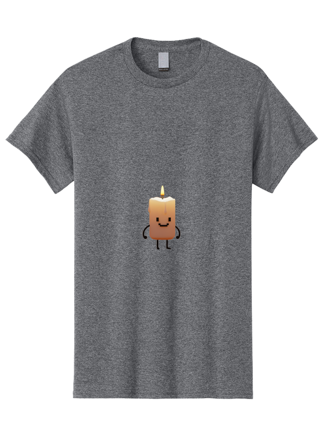 Candle-Character-3 Men'S Graphic Tee, 100% Cotton, Comfortable Casual Summer Wear, Machine Washable, Vintage Camera, Old Camera, Antique Camera, Black Camera, Classic Photography, Photography Equipment, Nostalgic Device, Film Camera, Bah684