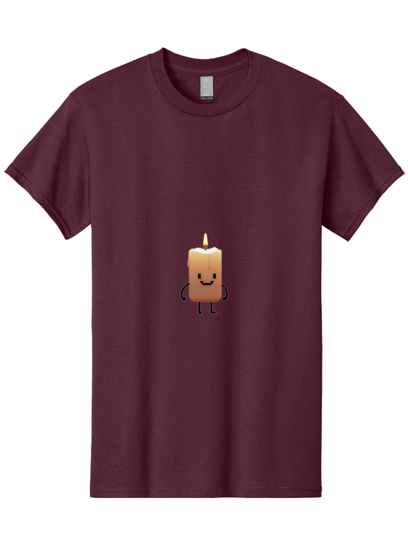 Candle-Character-3 Men'S Graphic Tee, 100% Cotton, Comfortable Casual Summer Wear, Machine Washable, Vintage Camera, Old Camera, Antique Camera, Black Camera, Classic Photography, Photography Equipment, Nostalgic Device, Film Camera, Bah684