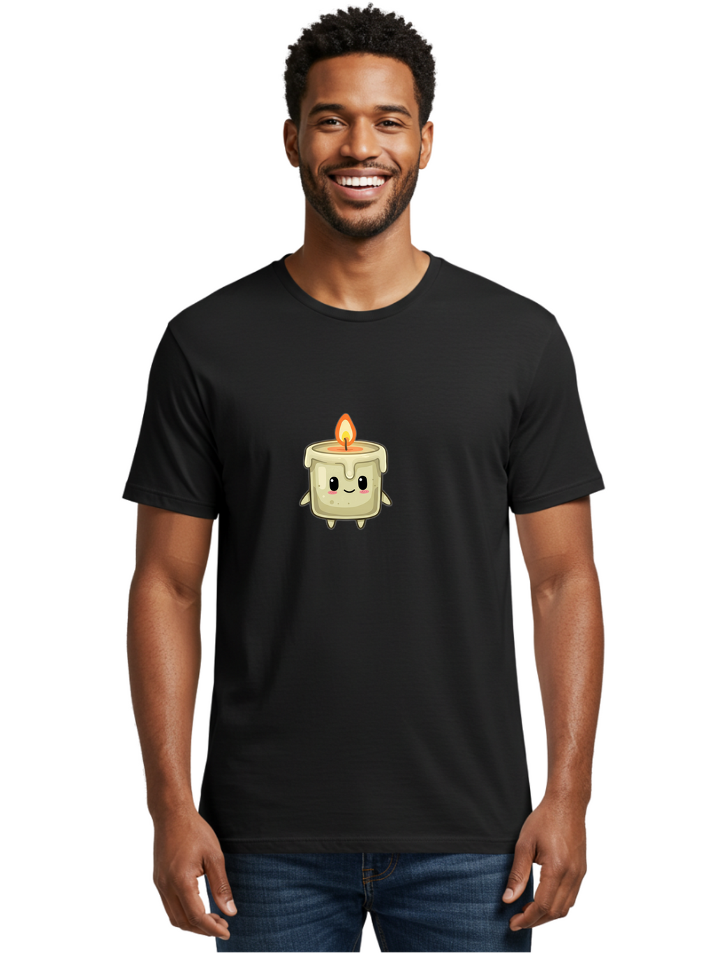 Candle-Character Men'S Graphic Tee, 100% Cotton, Comfortable Casual Summer Wear, Machine Washable, Vintage Camera, Old Camera, Antique Camera, Black Camera, Classic Photography, Photography Equipment, Nostalgic Device, Film Camera, Camera Art Bah685