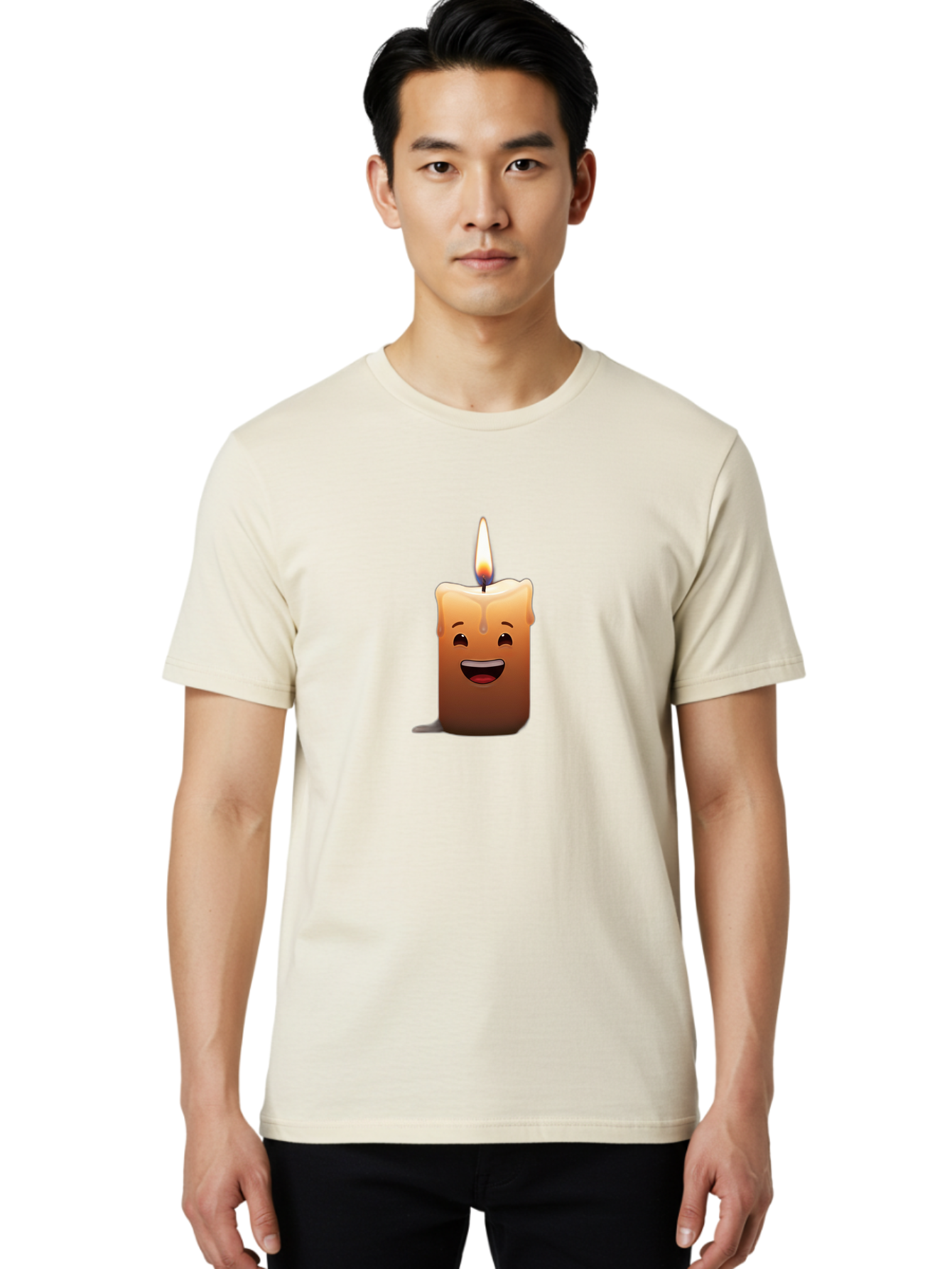 Candle-Emoji-1 Men'S Graphic Tee, 100% Cotton, Comfortable Casual Summer Wear, Machine Washable, Vintage Camera, Old Camera, Antique Camera, Black Camera, Classic Photography, Photography Equipment, Nostalgic Device, Film Camera, Camera Art Bah686