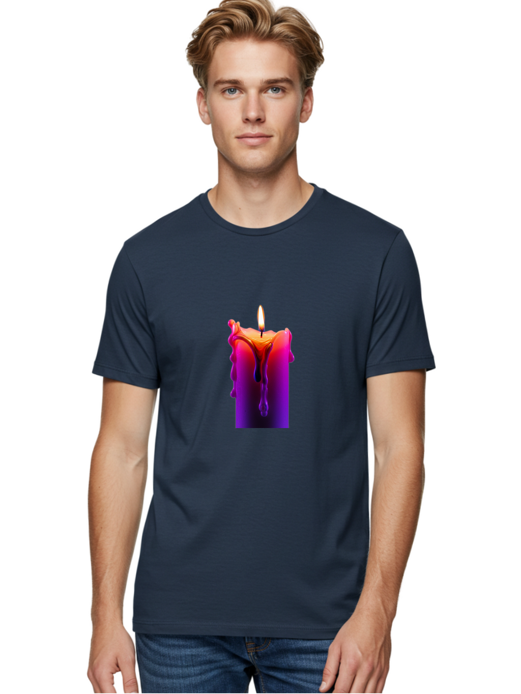 Candle-Melting Men'S Graphic Tee, 100% Cotton, Comfortable Casual Summer Wear, Machine Washable, Vintage Camera, Old Camera, Antique Camera, Black Camera, Classic Photography, Photography Equipment, Nostalgic Device, Film Camera, Camera Art Bah691