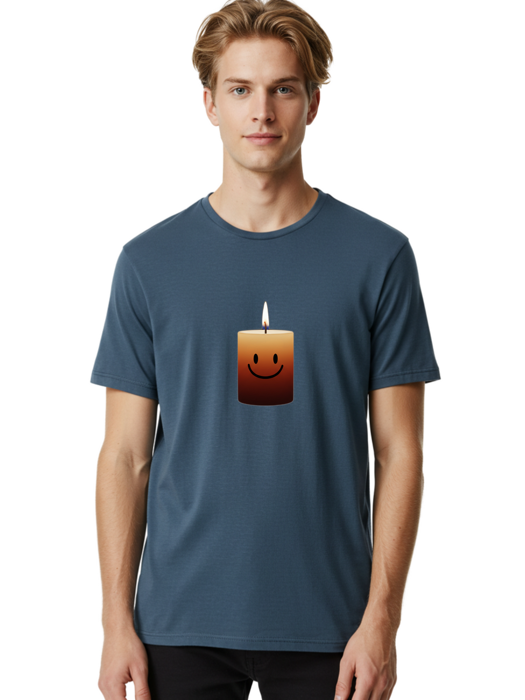 Candle-Smiley Men'S Graphic Tee, 100% Cotton, Comfortable Casual Summer Wear, Machine Washable, Vintage Camera, Old Camera, Antique Camera, Black Camera, Classic Photography, Photography Equipment, Nostalgic Device, Film Camera, Camera Art Bah692