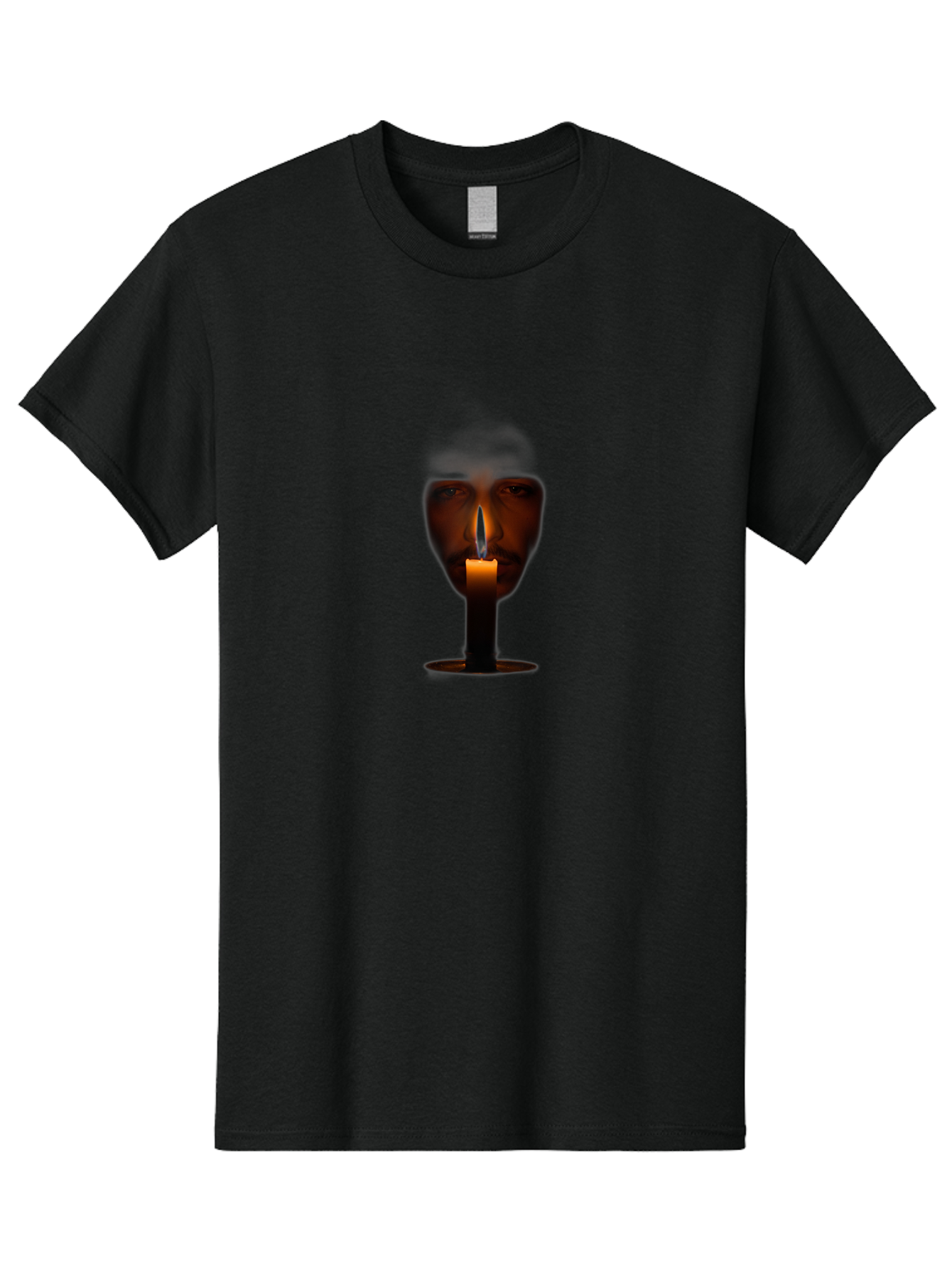 Candle-With-Face Men'S Graphic Tee, 100% Cotton, Comfortable Casual Summer Wear, Machine Washable, Vintage Camera, Old Camera, Antique Camera, Black Camera, Classic Photography, Photography Equipment, Nostalgic Device, Film Camera, Camera Art Bah694